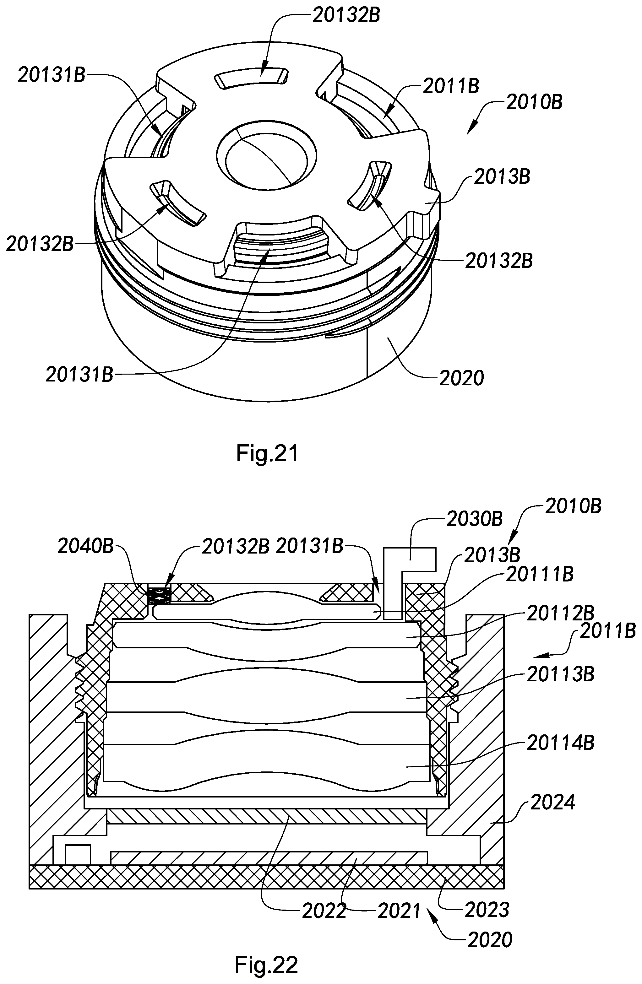Patent US12105350 Figure 20 – Adjustable optical lens and camera module and manufacturing method and applications thereof