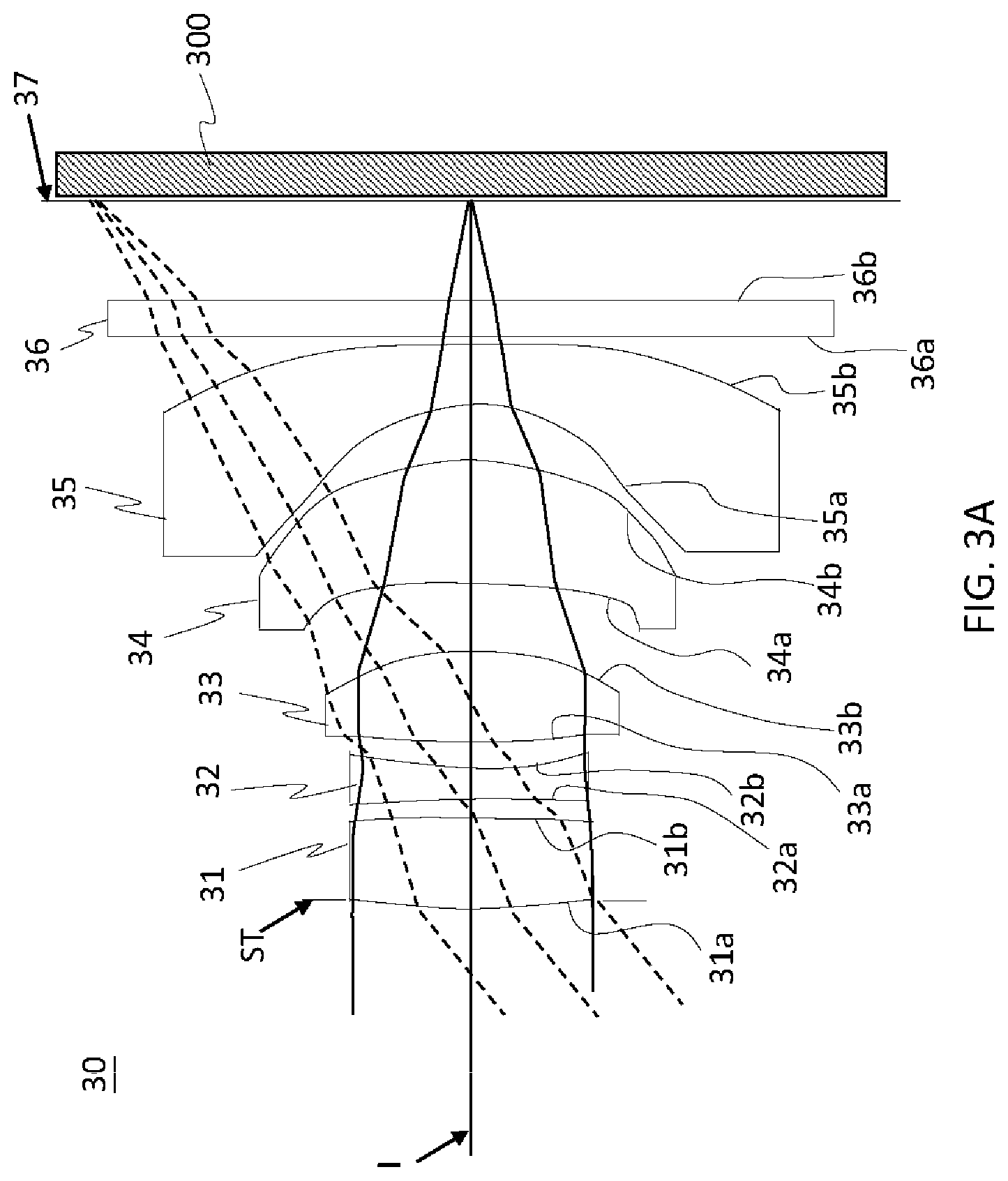 Patent US12105352 Figure 5 – Optical imaging lens, imaging device, and electronic device
