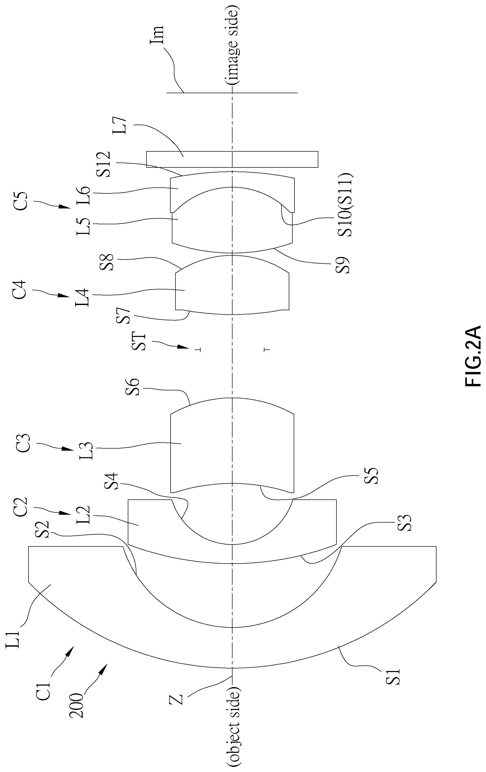 Patent US12105354 Figure 5 – Optical imaging lens