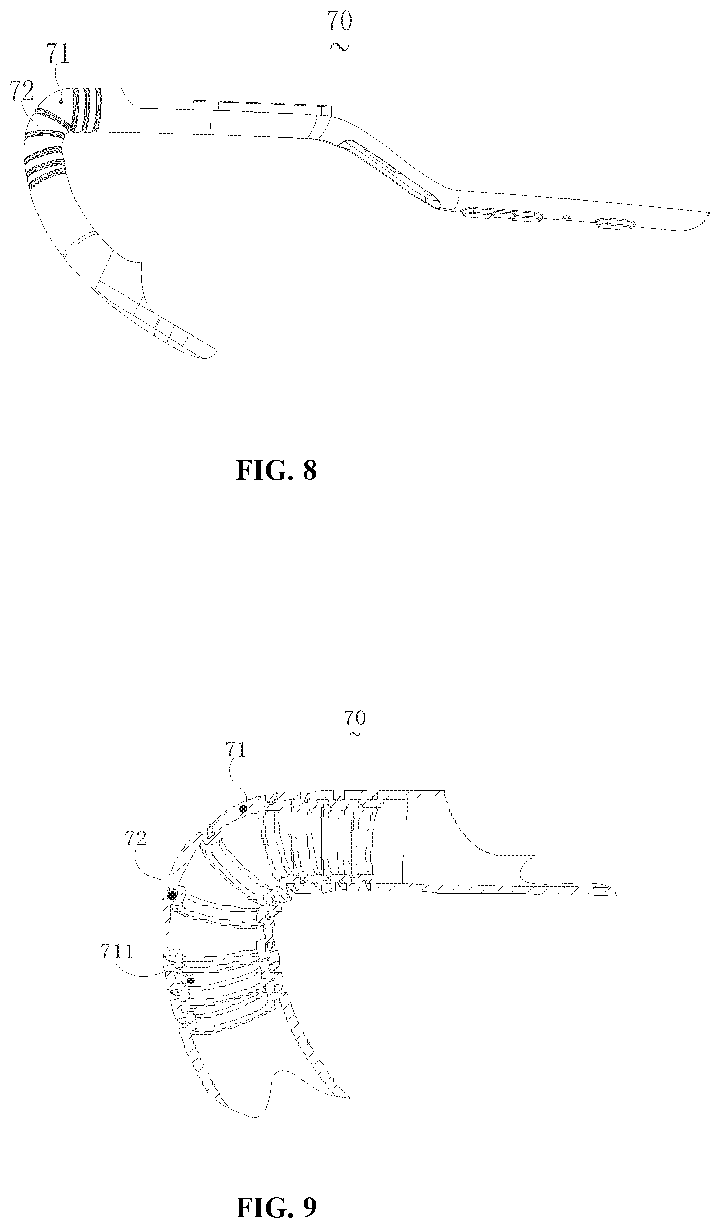 Patent US12105357 Figure 5 – Eyeglasses