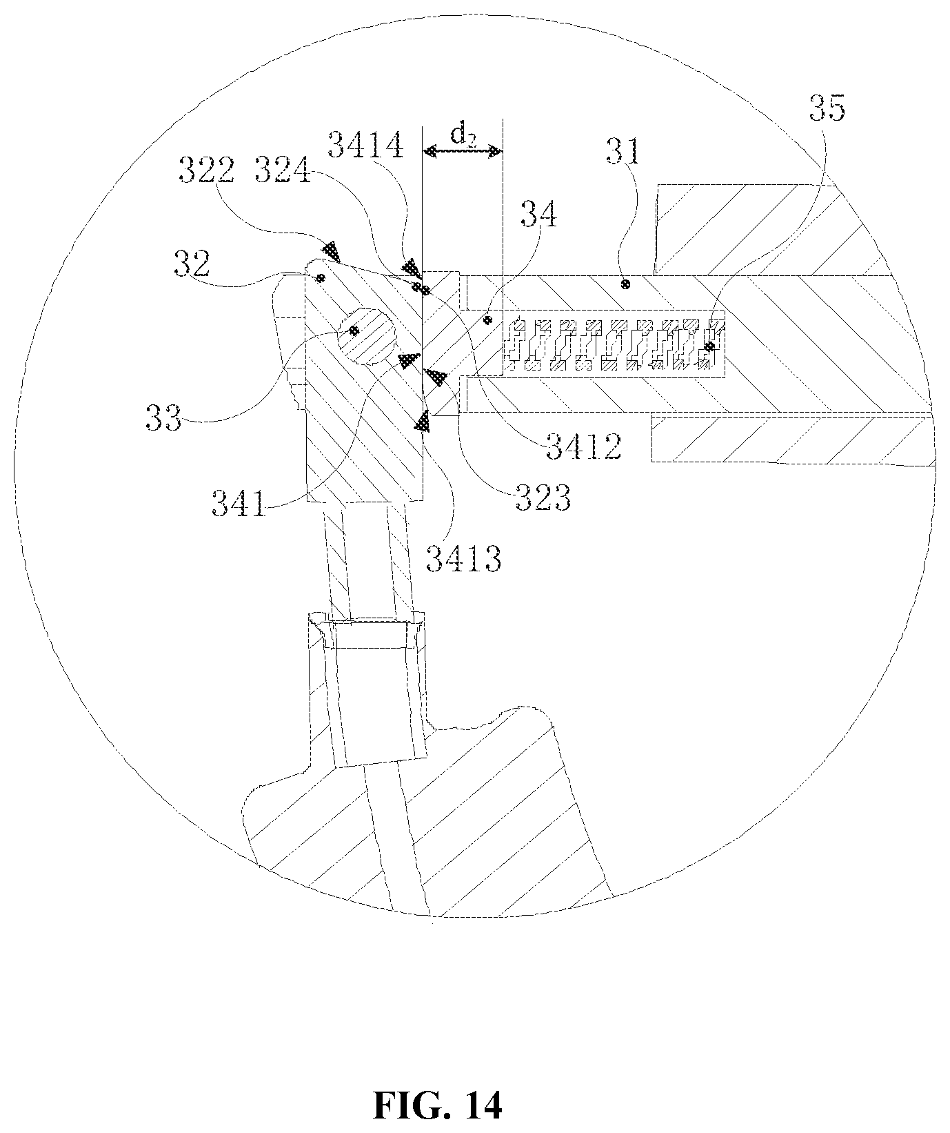 Patent US12105357 Figure 8 – Eyeglasses