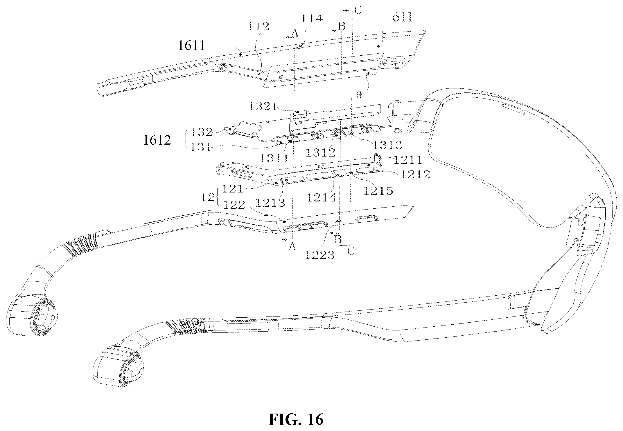 Patent US12105357 Figure 10 – Eyeglasses