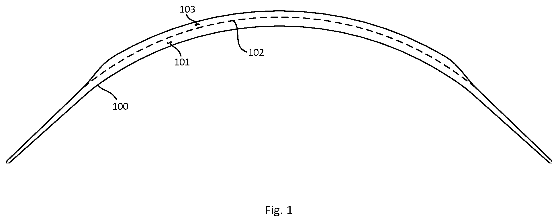 Patent US12105360 Figure 1 – Contact lens
