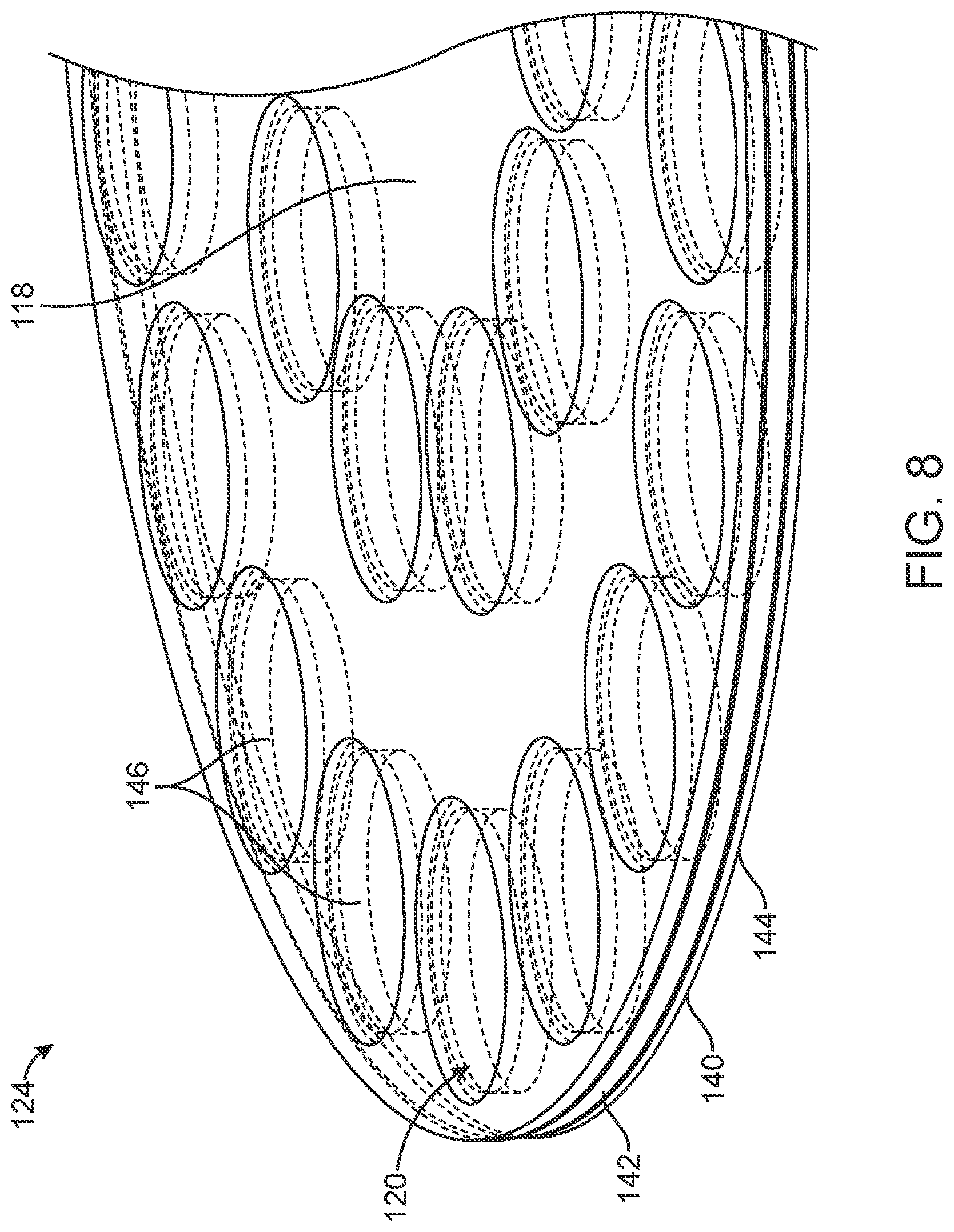 Patent US12105362 Figure 8 – Stick on devices using peripheral defocus to treat progressive refractive error