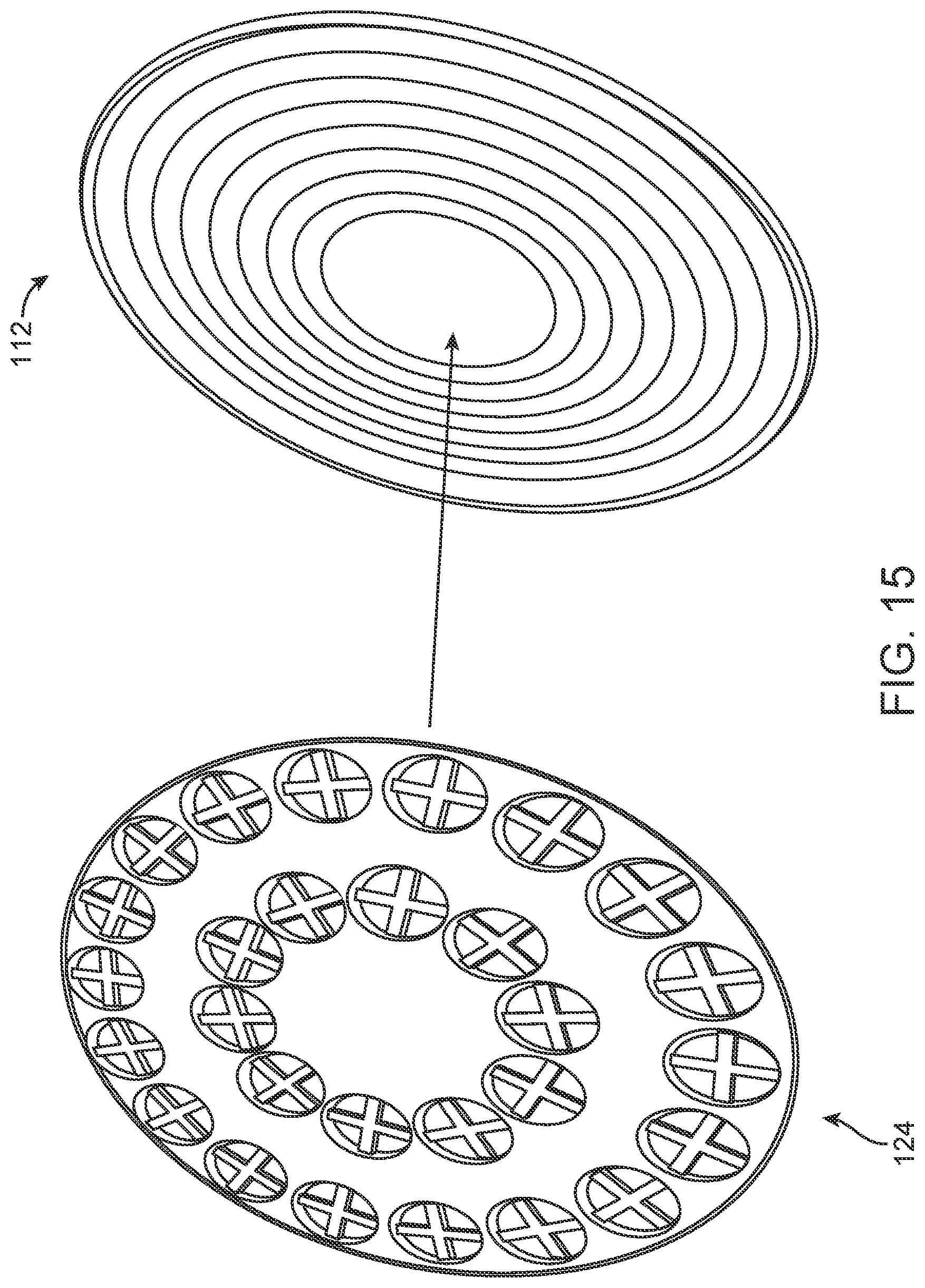 Patent US12105362 Figure 15 – Stick on devices using peripheral defocus to treat progressive refractive error
