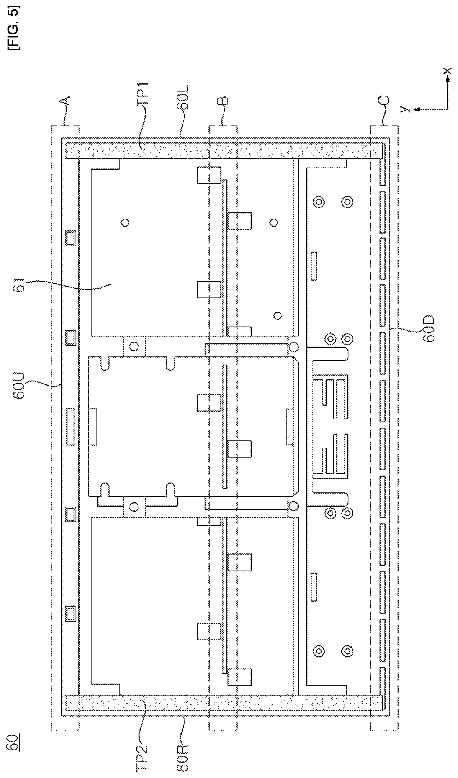 Patent US12105367 Figure 5 – Display device