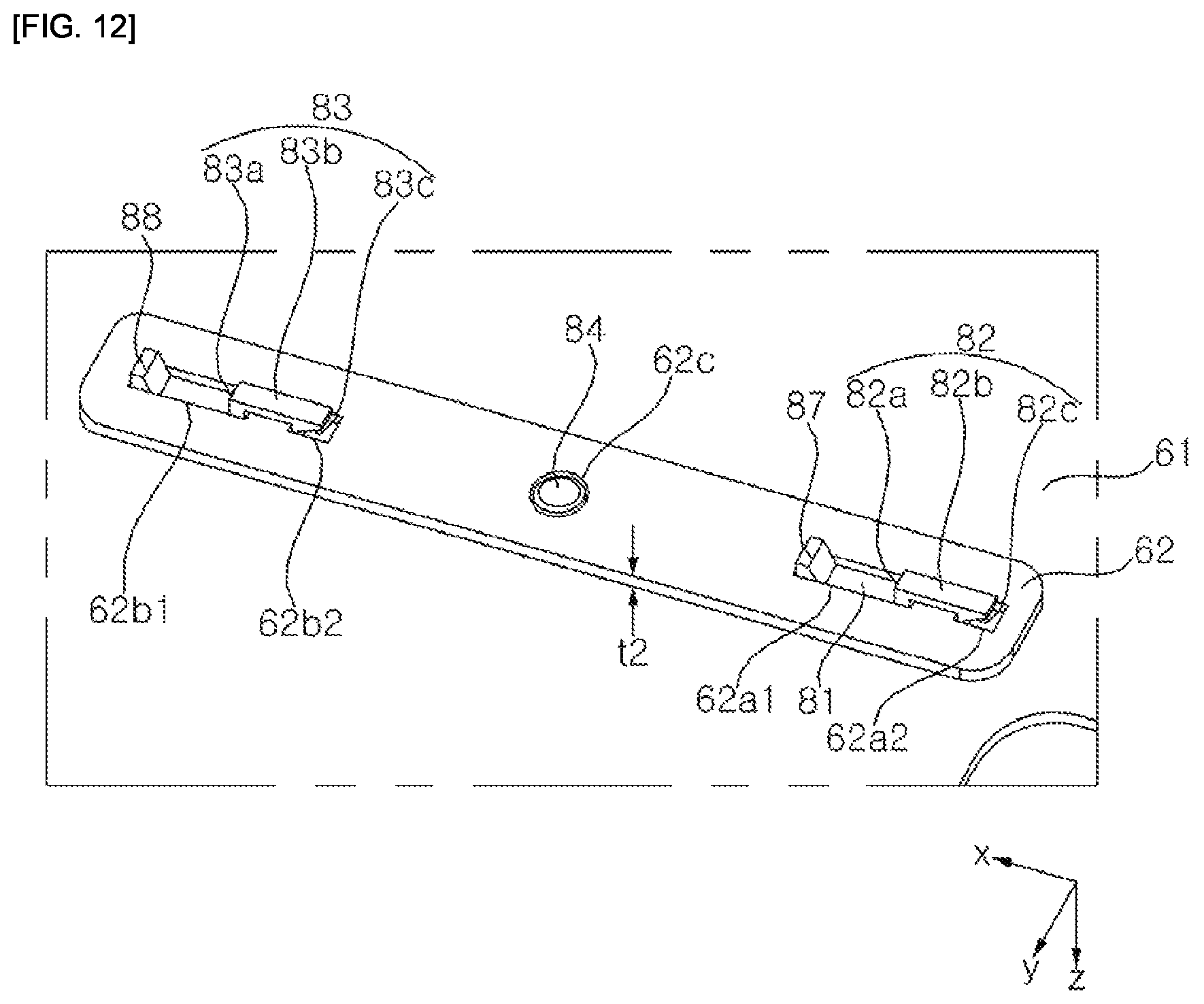 Patent US12105367 Figure 12 – Display device