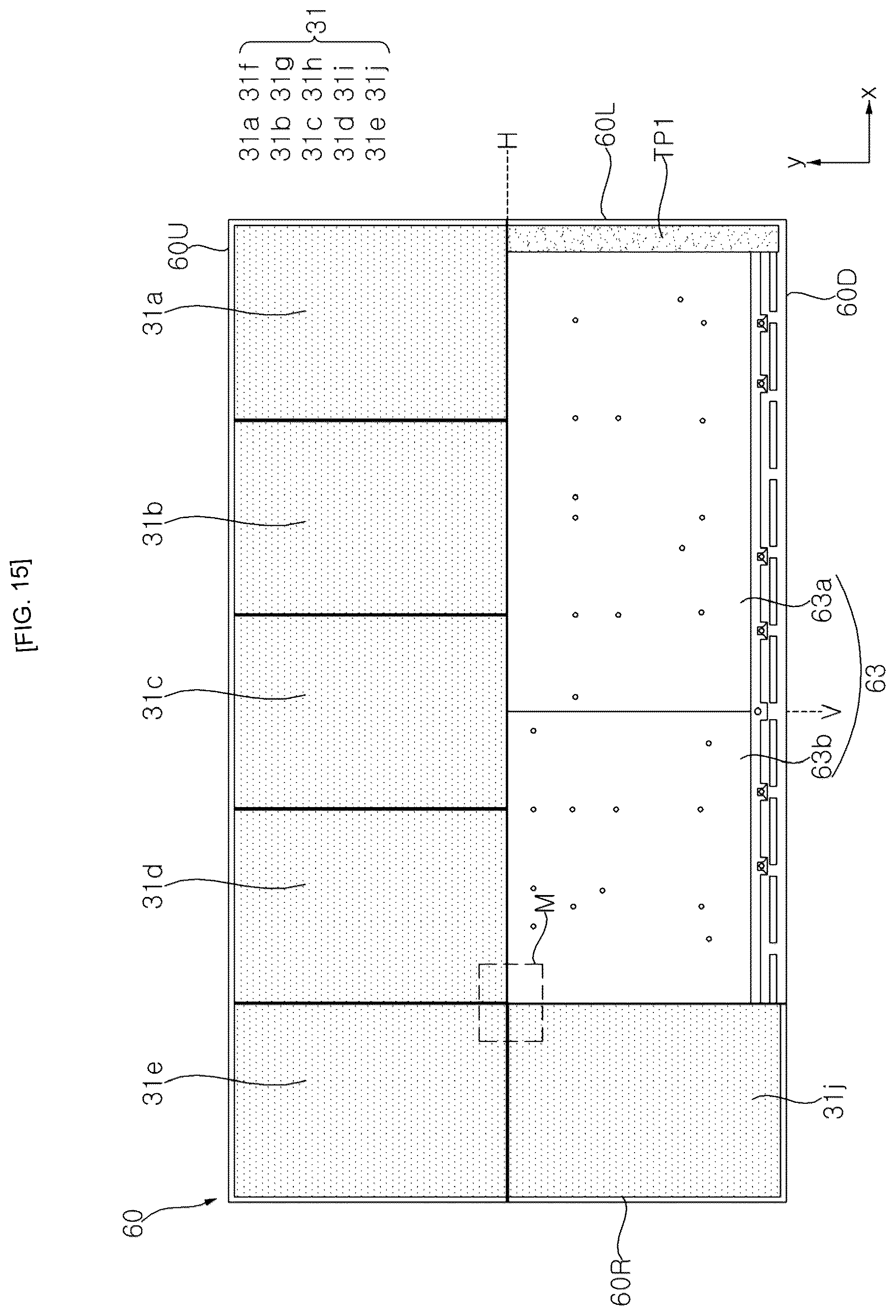 Patent US12105367 Figure 15 – Display device