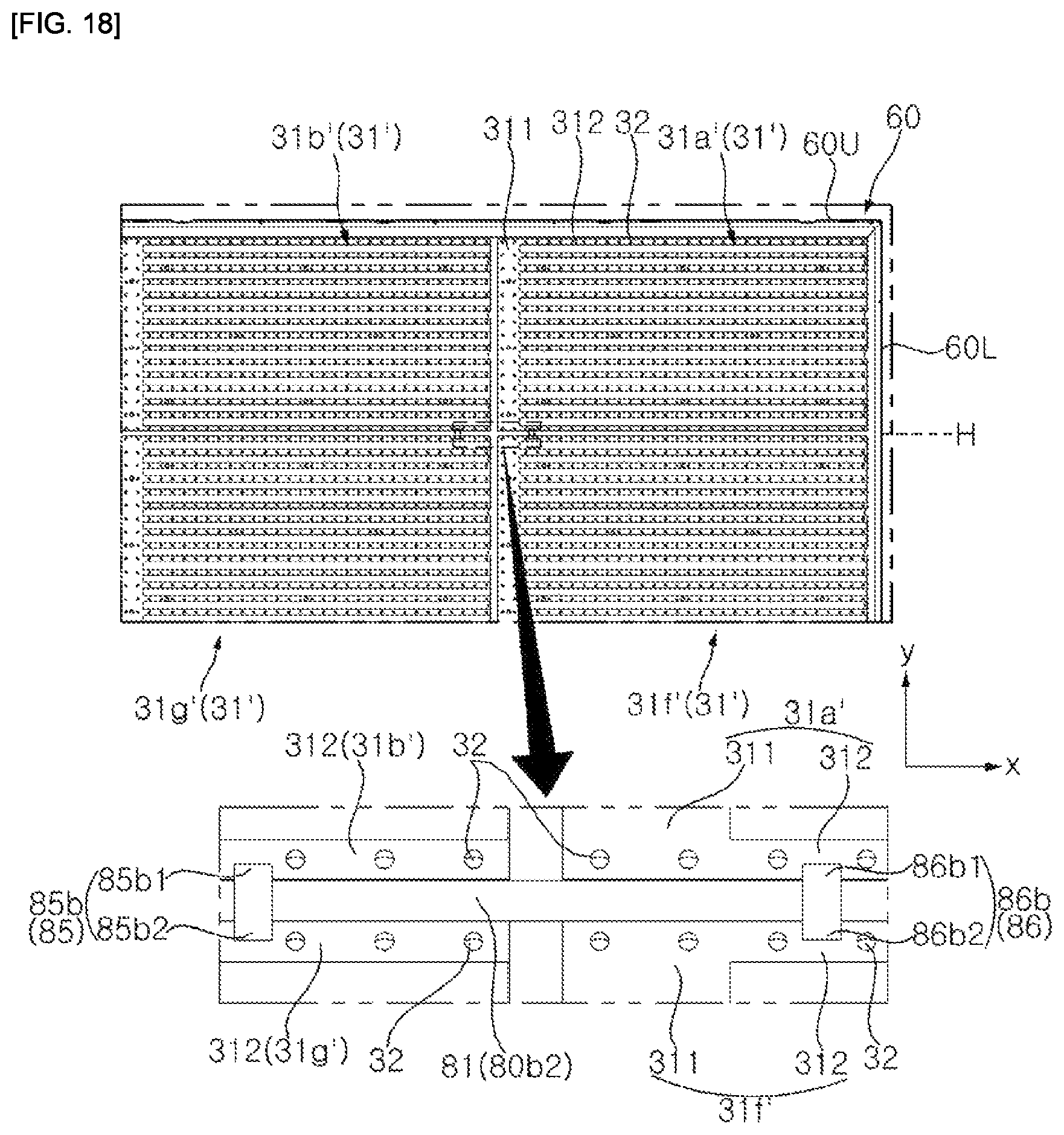 Patent US12105367 Figure 18 – Display device