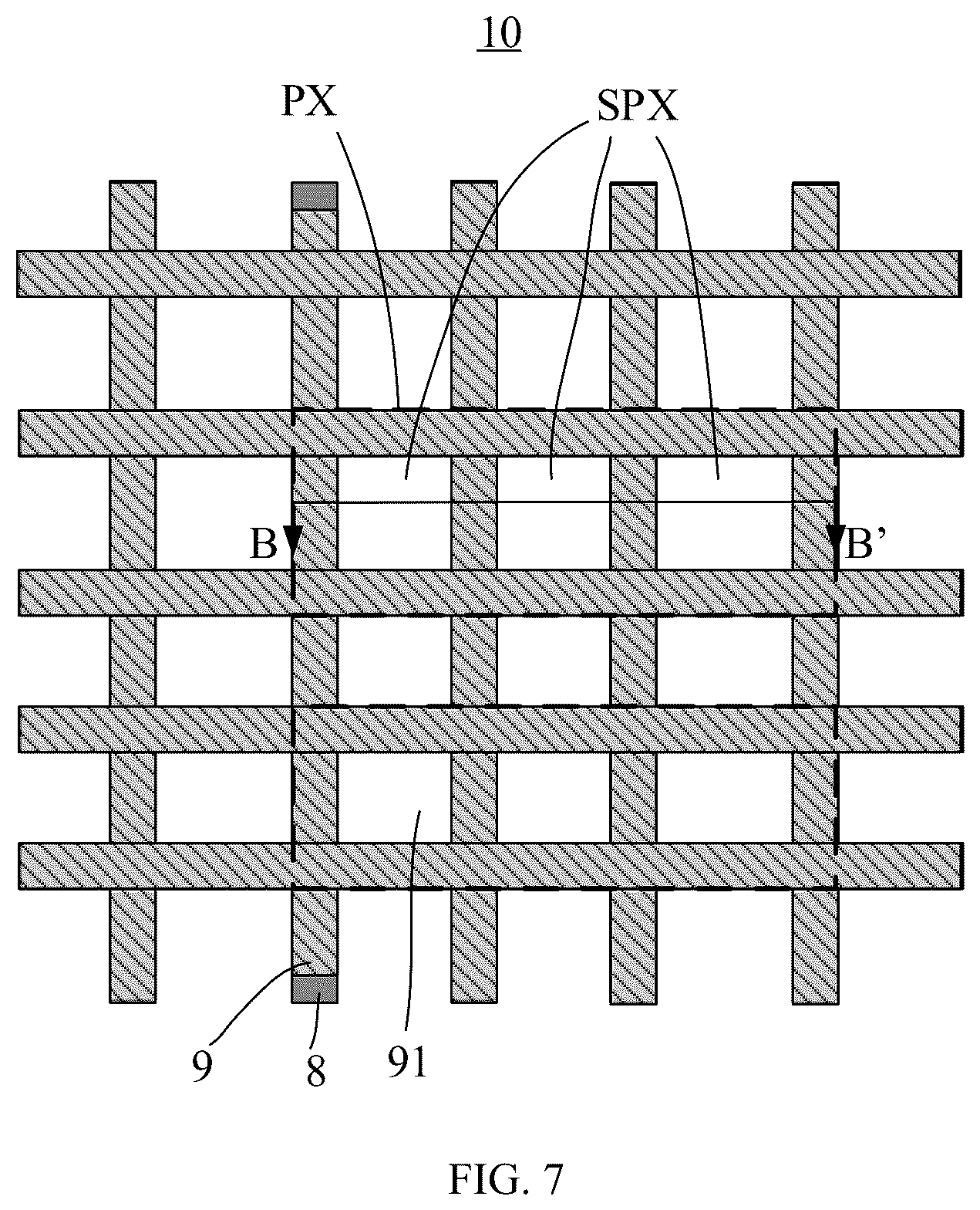Patent US12105372 Figure 6 – Color film substrate, display panel and display device