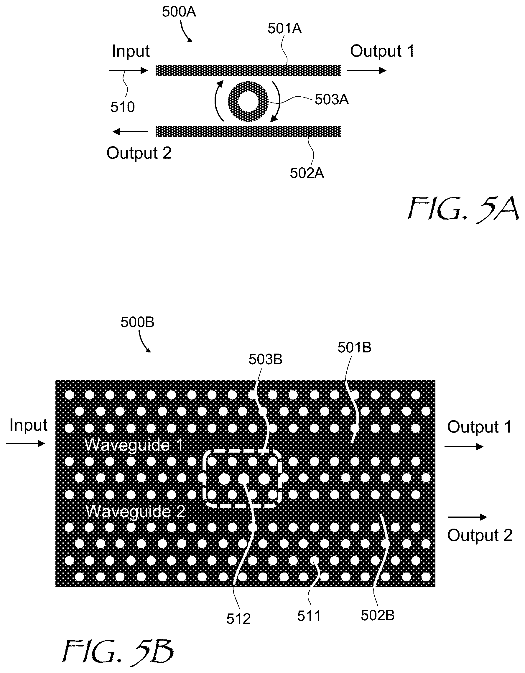 Patent US12105377 Figure 5 – Lighting unit with zonal illumination of a display panel