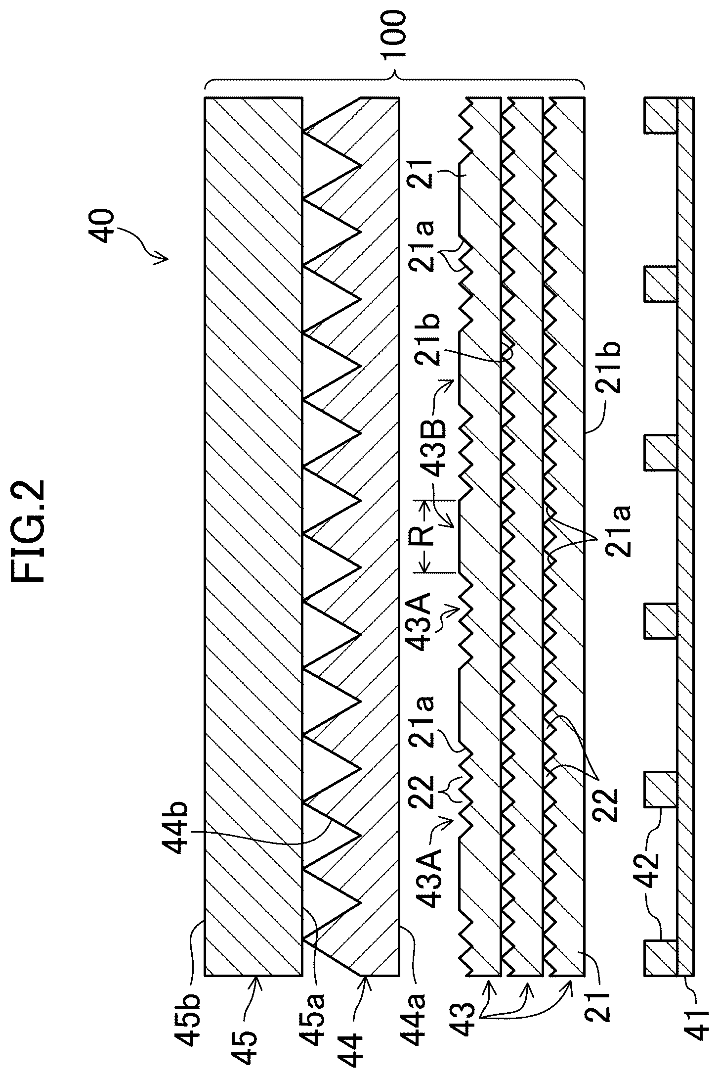 Patent US12105378 Figure 2 – Light diffusion sheet, backlight unit, liquid crystal display device, information apparatus, and method for manufacturing light diffusion sheet