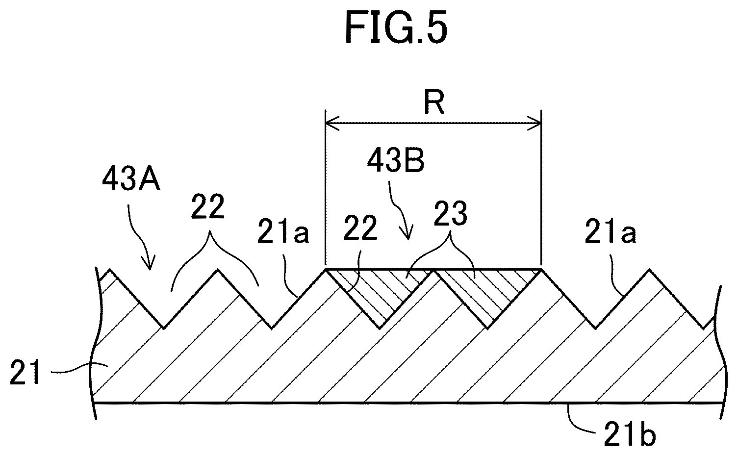 Patent US12105378 Figure 5 – Light diffusion sheet, backlight unit, liquid crystal display device, information apparatus, and method for manufacturing light diffusion sheet
