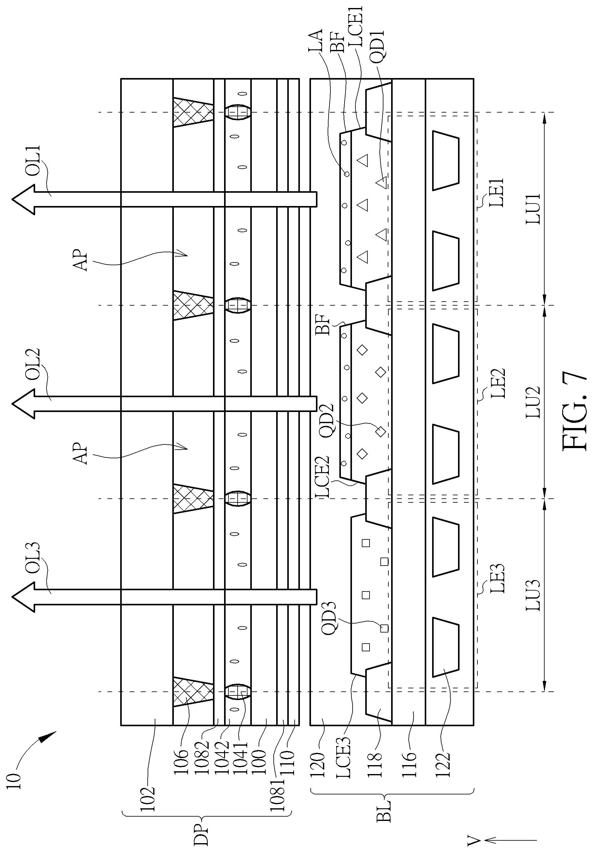 Patent US12105380 Figure 6 – Lighting device