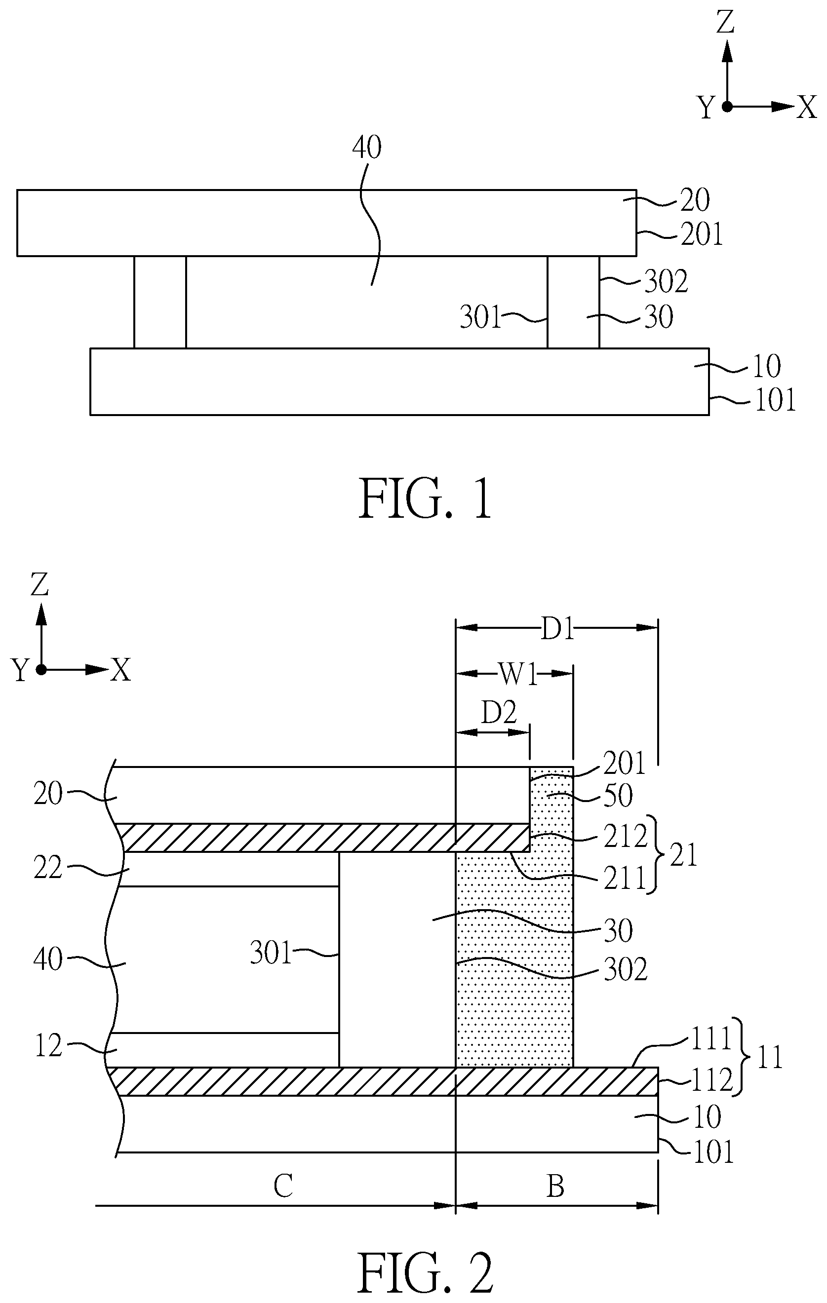 Patent US12105382 Figure 1 – Optical device