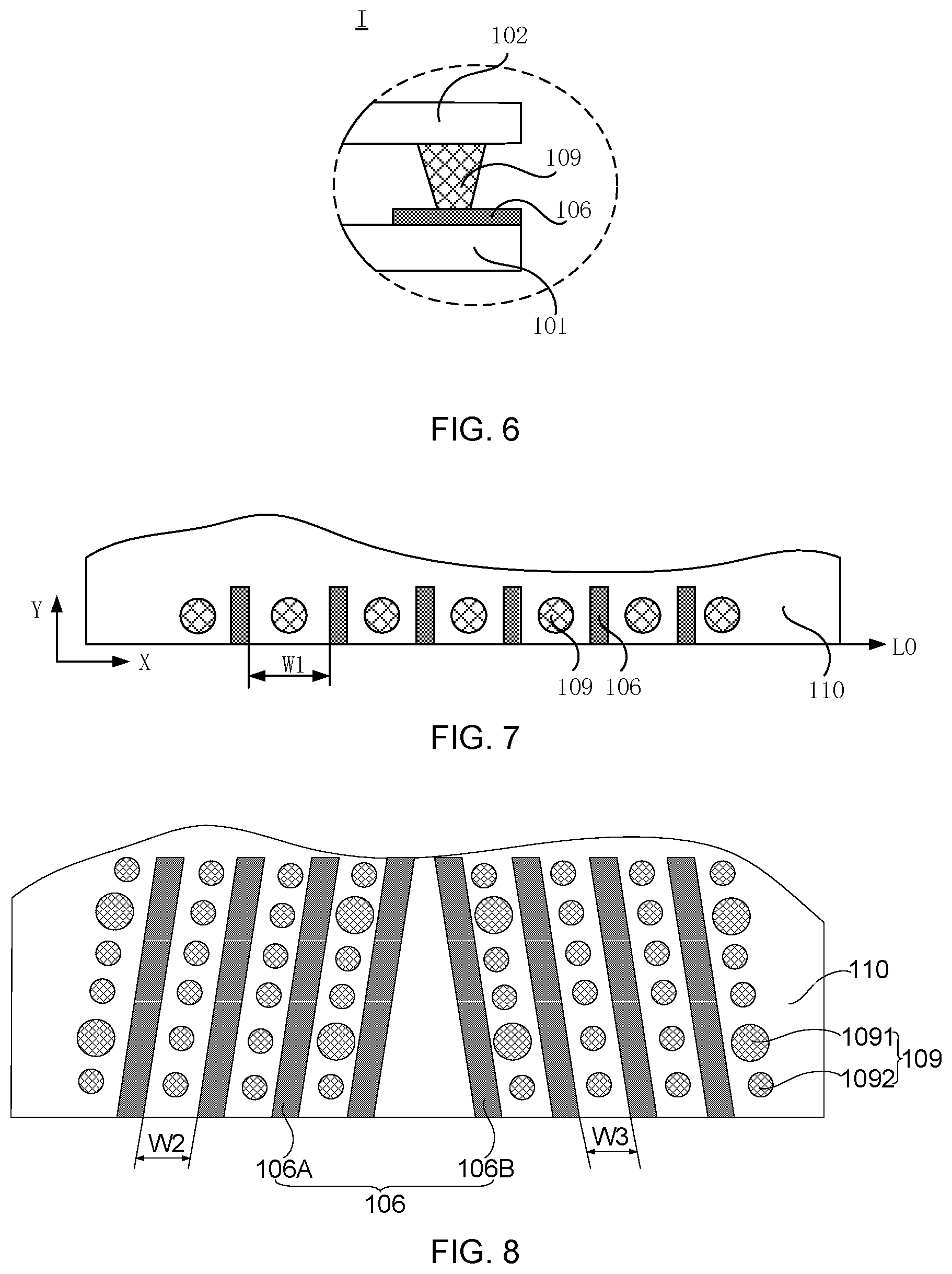 Patent US12105383 Figure 3 – Array substrate having conductive bumps, liquid crystal display panel and method for manufacturing the same, and display apparatus
