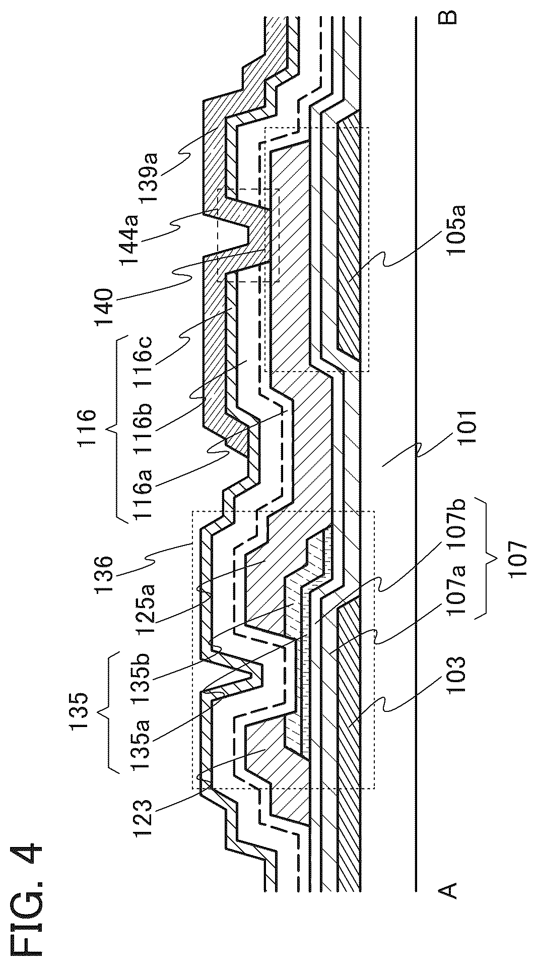 Patent US12105384 Figure 4 – Display device