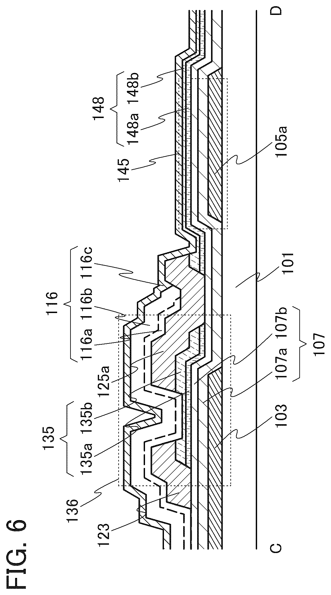 Patent US12105384 Figure 6 – Display device