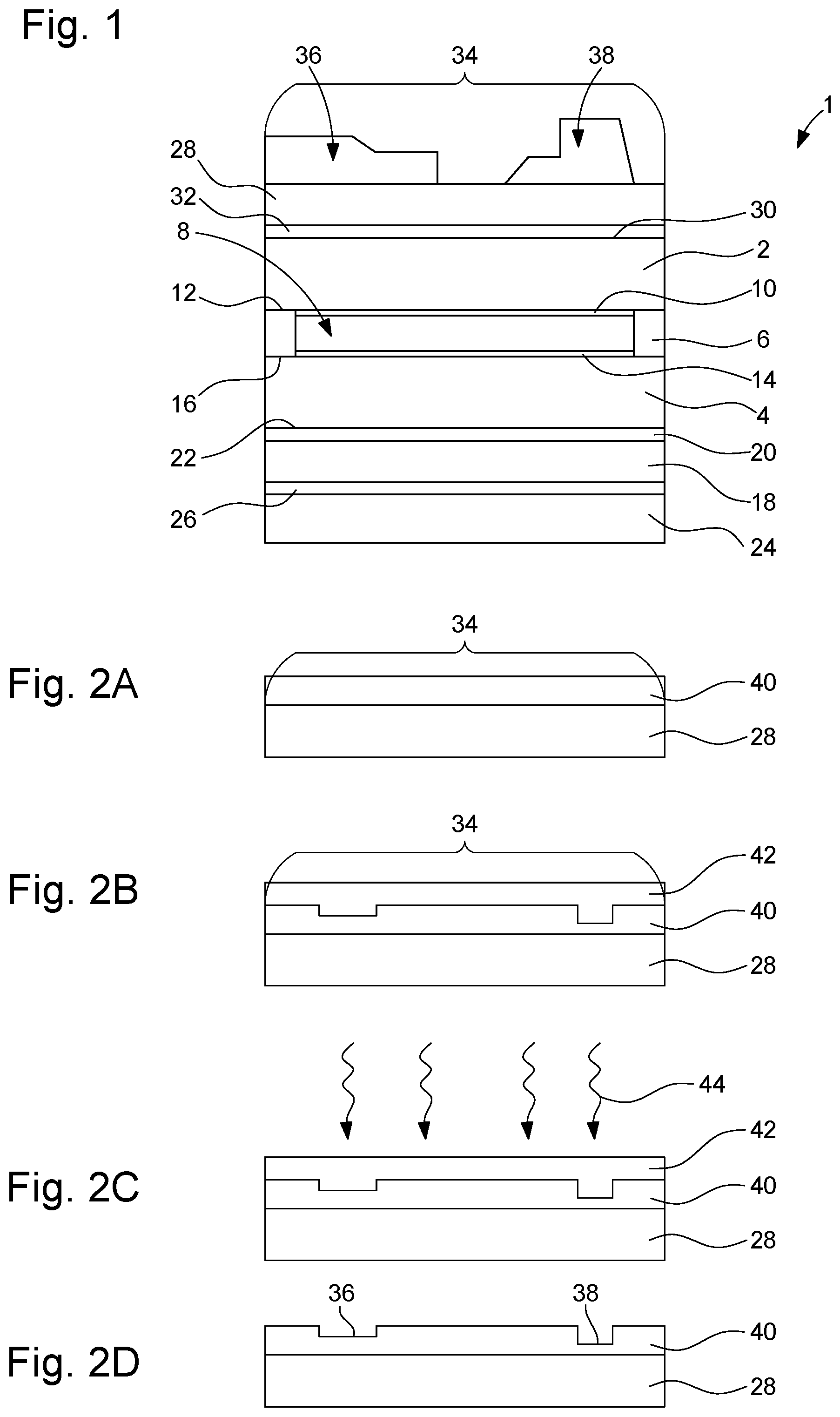 Patent US12105385 Figure 1 – Method for manufacturing a digital display device and digital display device