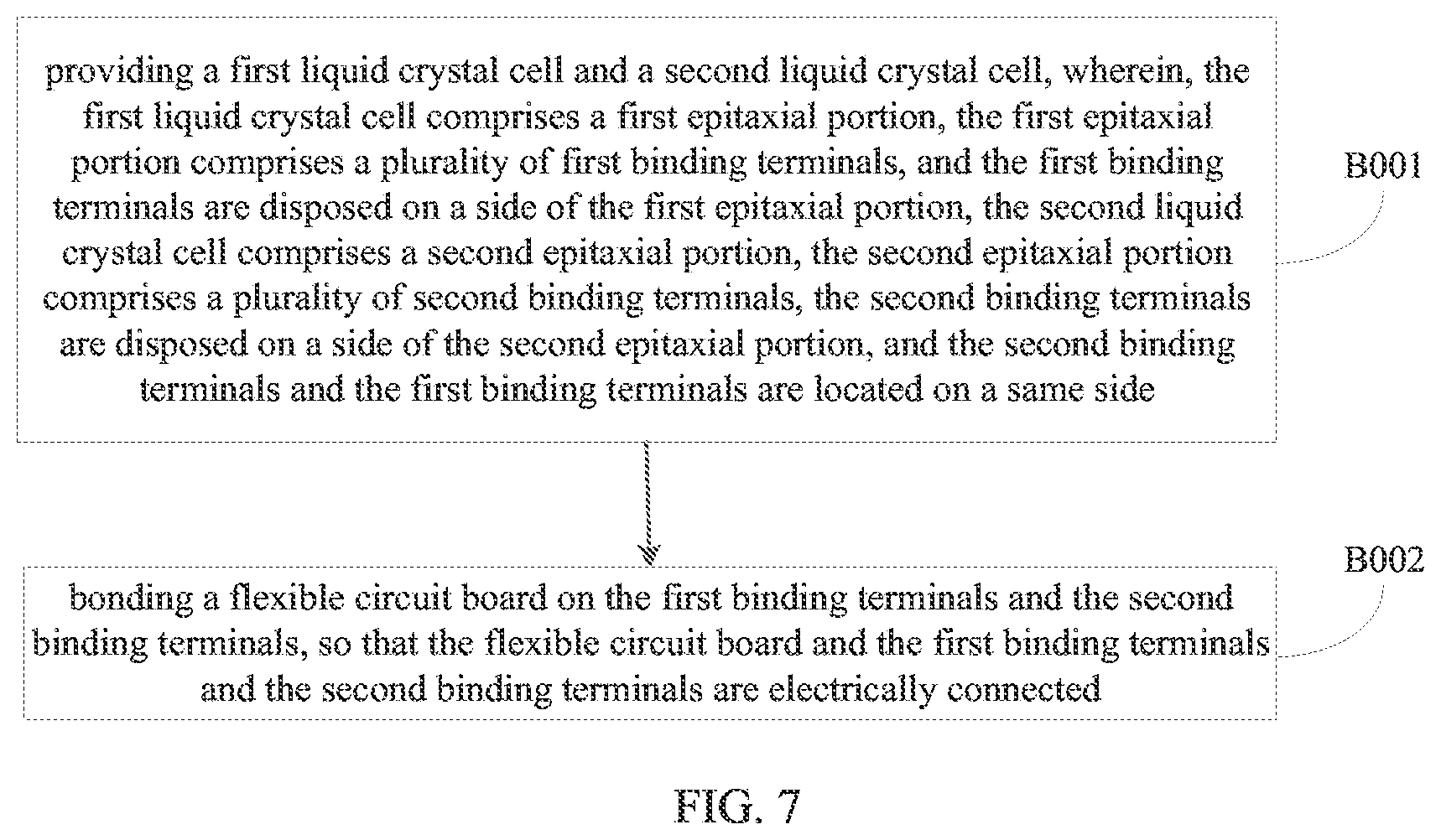 Patent US12105386 Figure 4 – Display panel and manufacturing method thereof