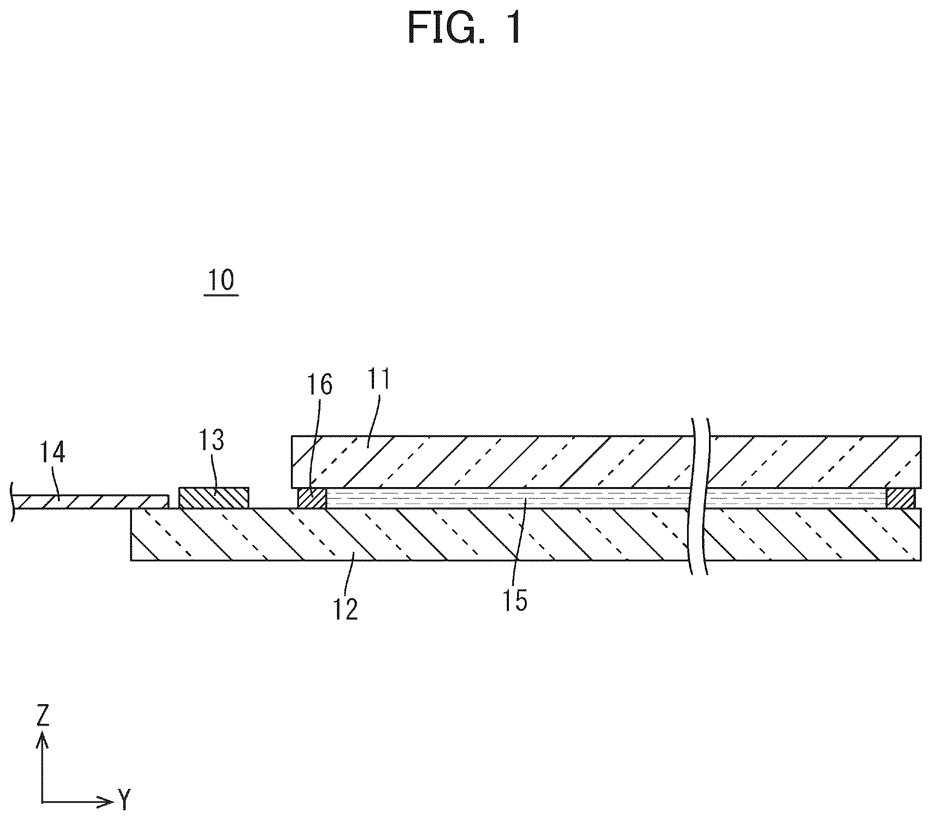 Patent US12105387 Figure 1 – Display device and method of manufacturing display device