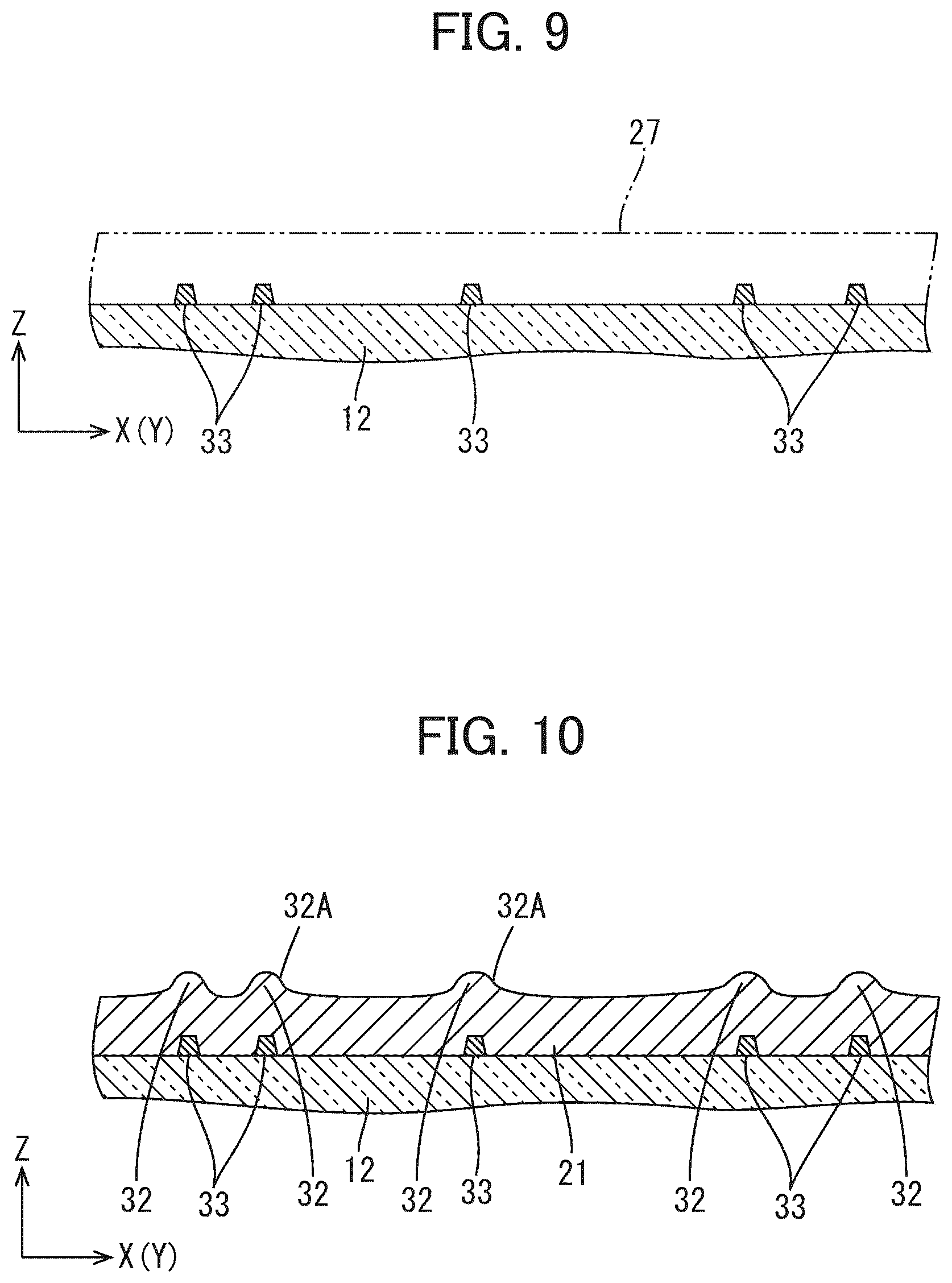 Patent US12105387 Figure 7 – Display device and method of manufacturing display device