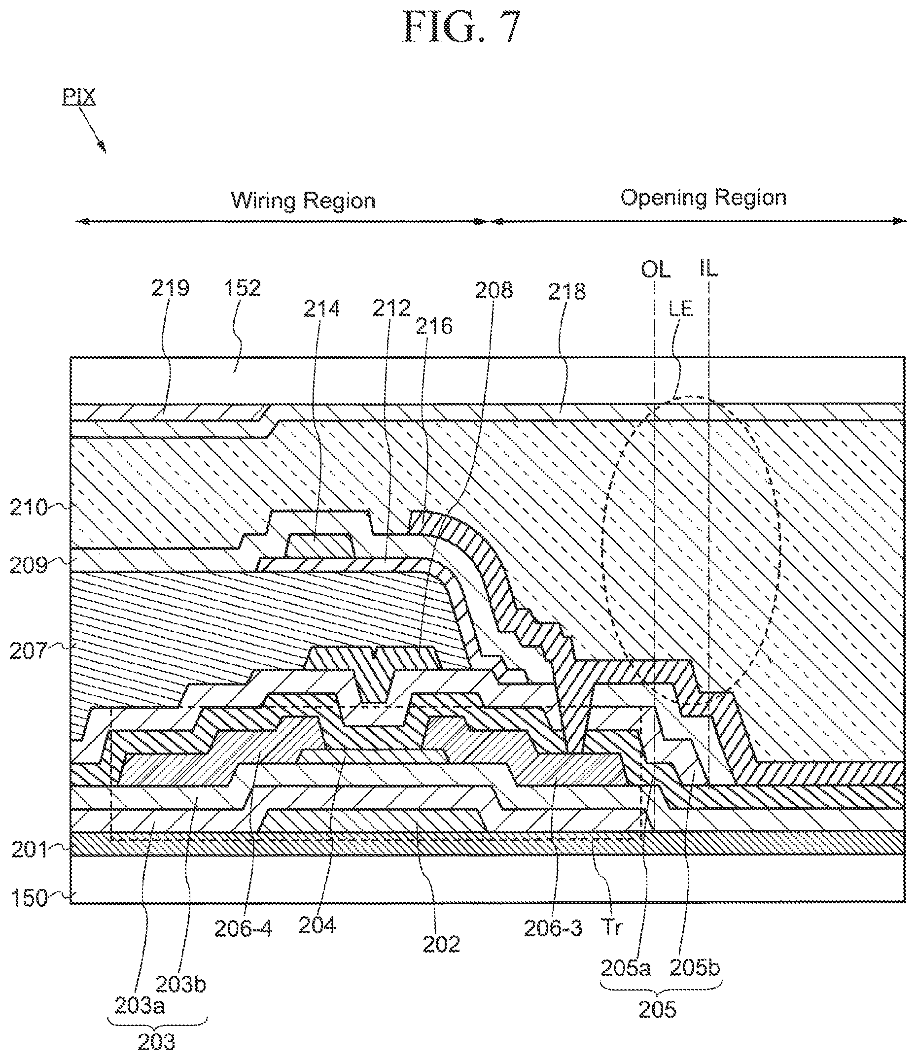 Patent US12105388 Figure 7 – Display device