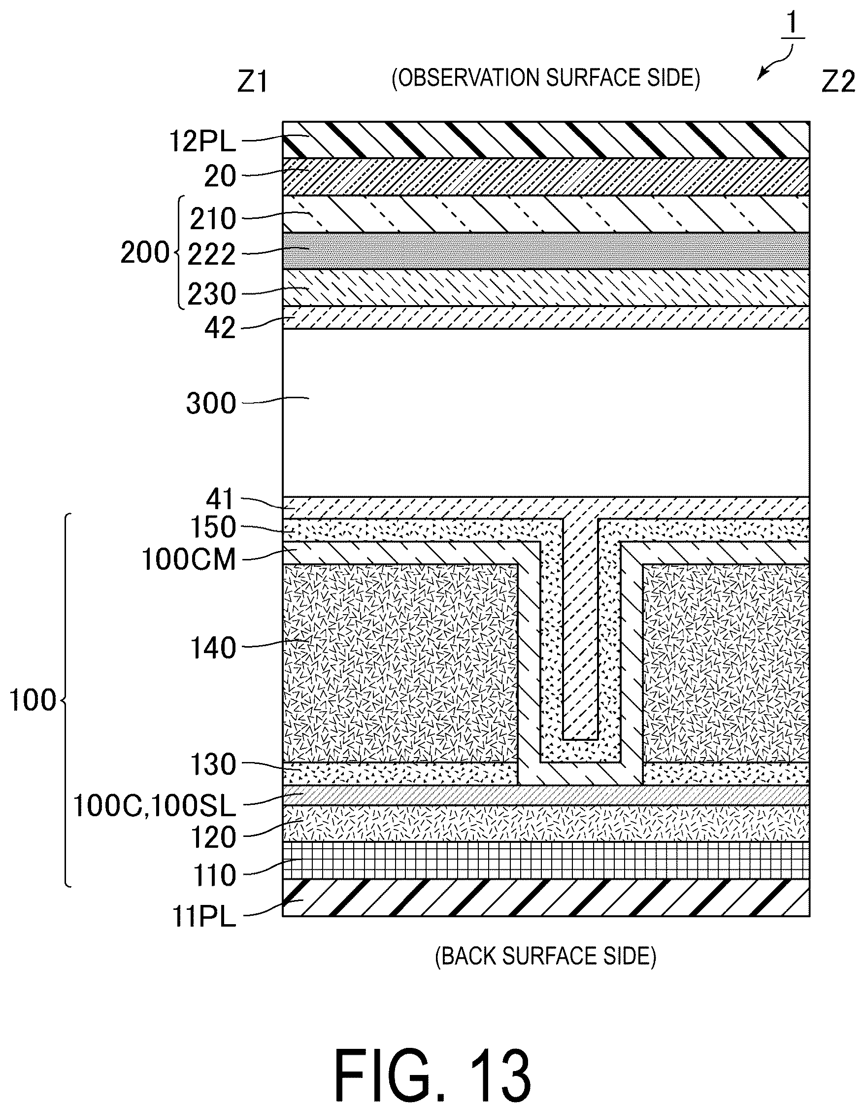 Patent US12105389 Figure 13 – Display panel