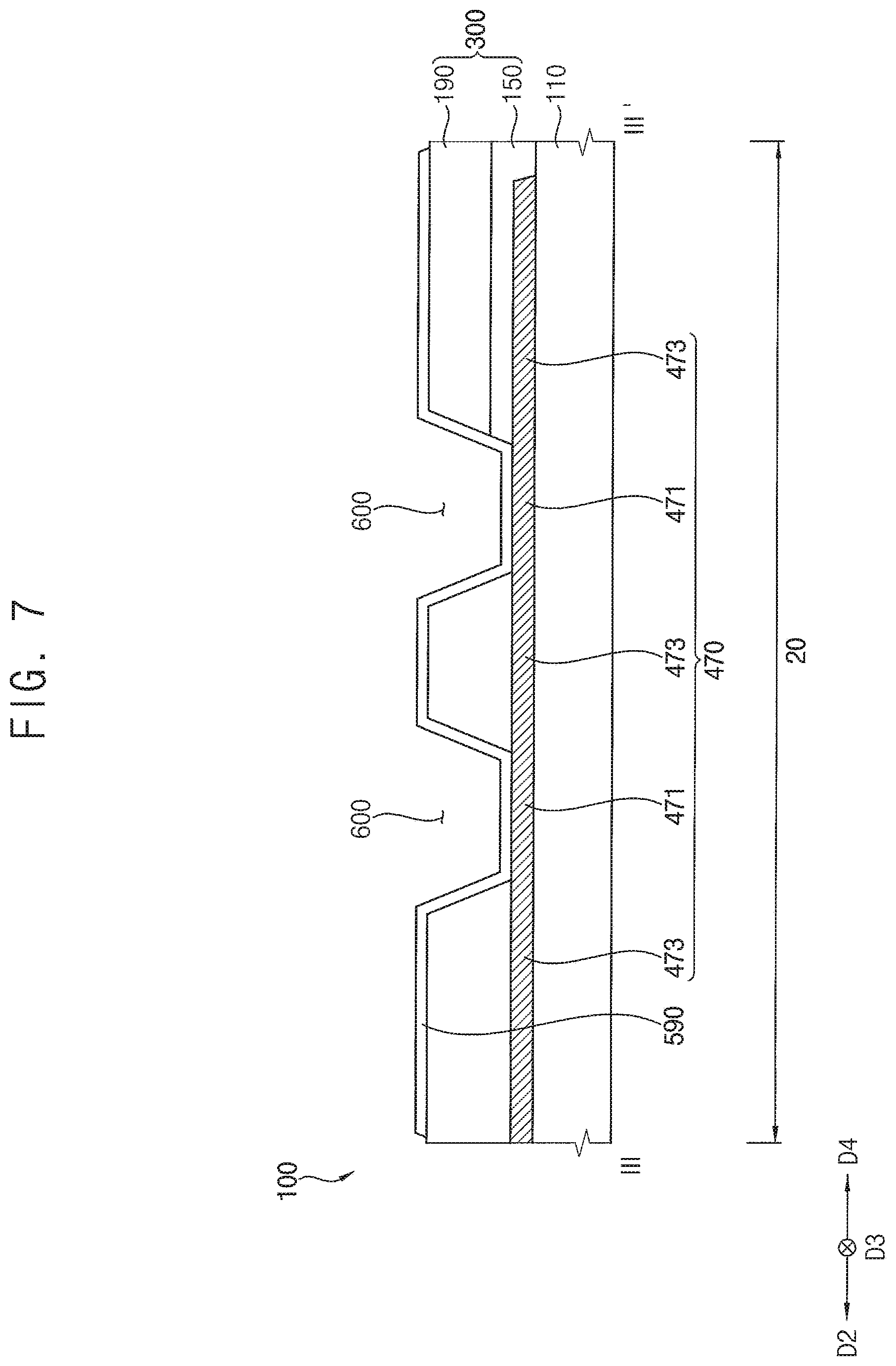 Patent US12105390 Figure 5 – Display device