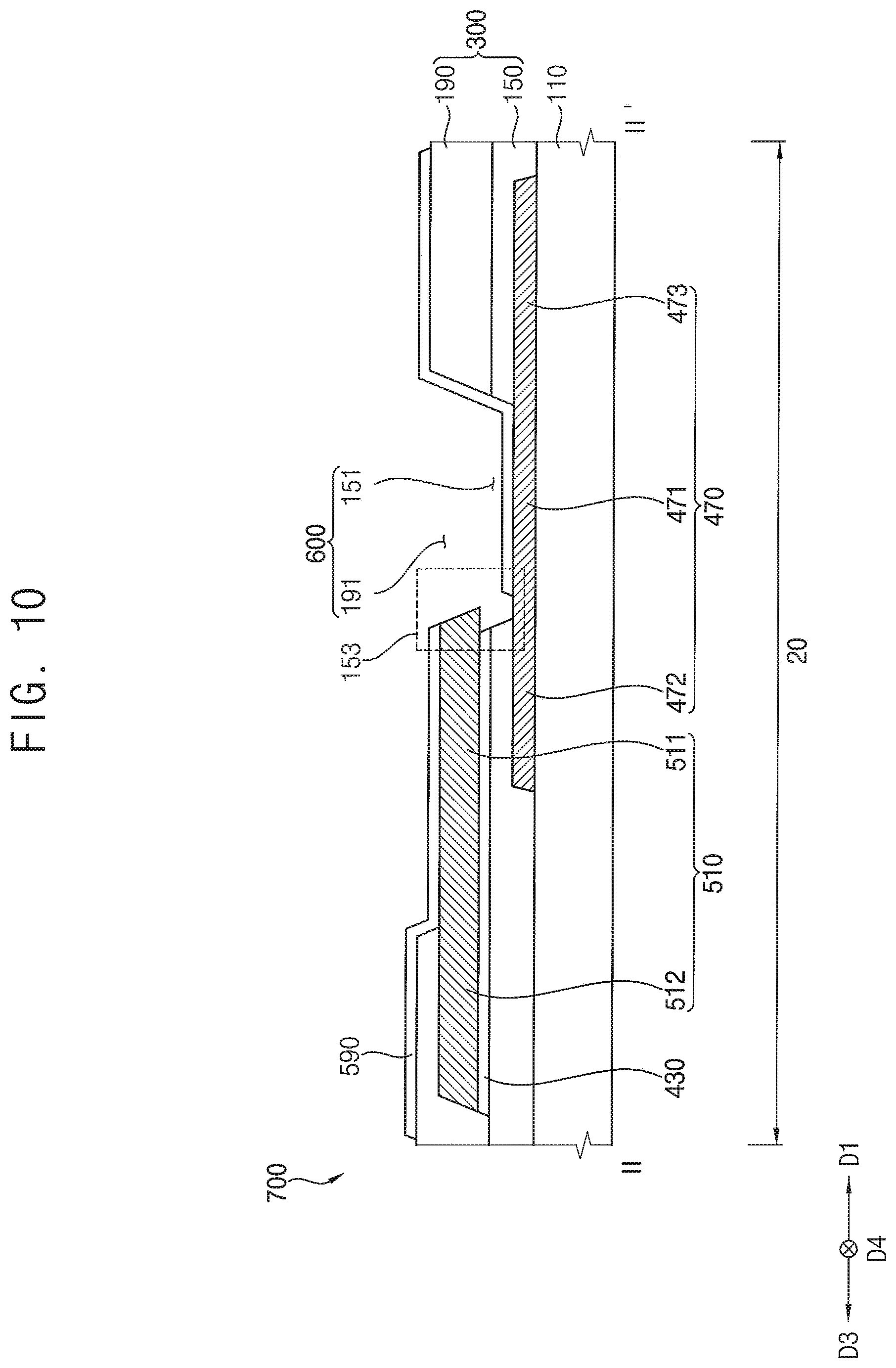 Patent US12105390 Figure 8 – Display device