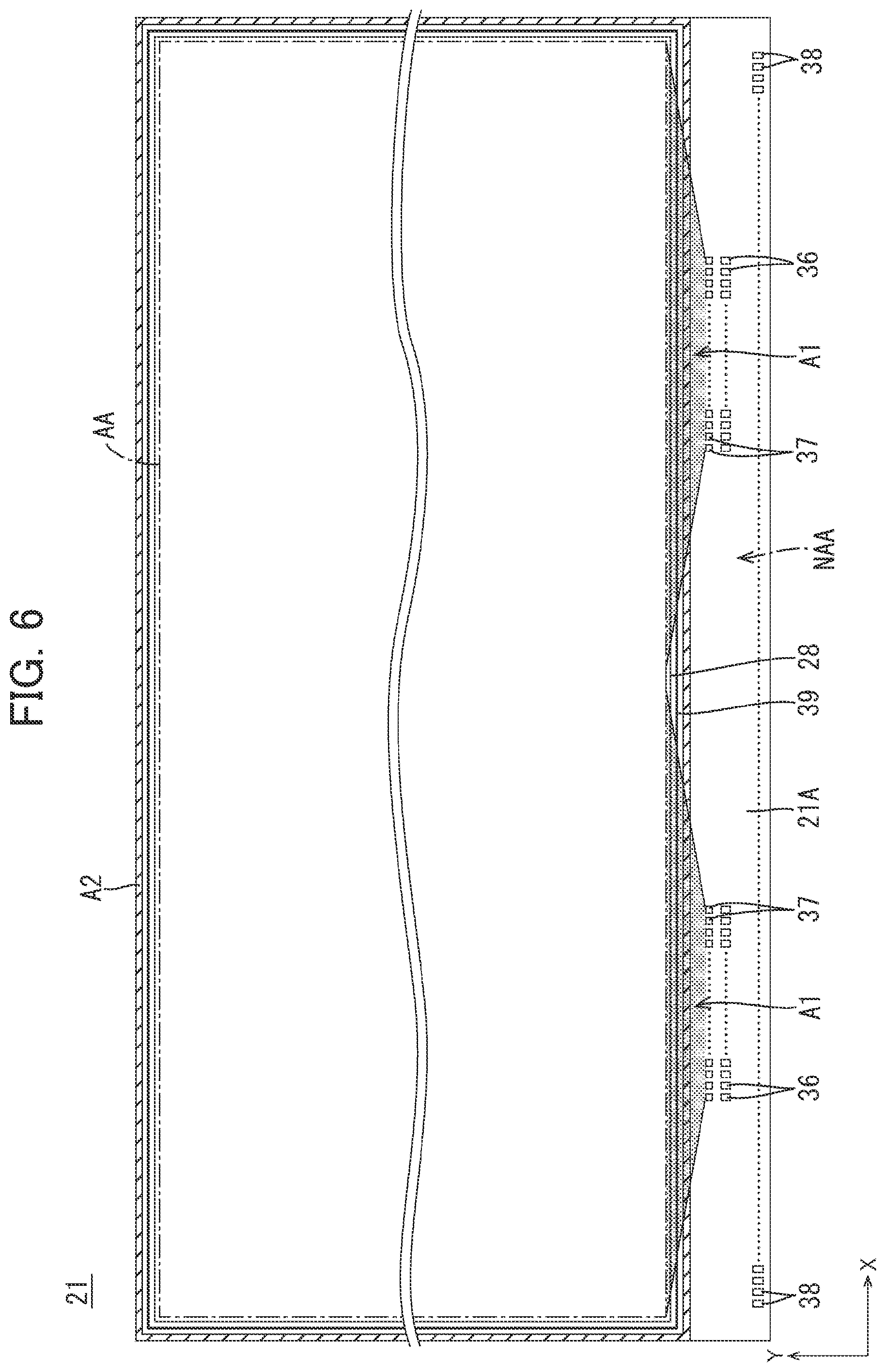 Patent US12105392 Figure 6 – Display device