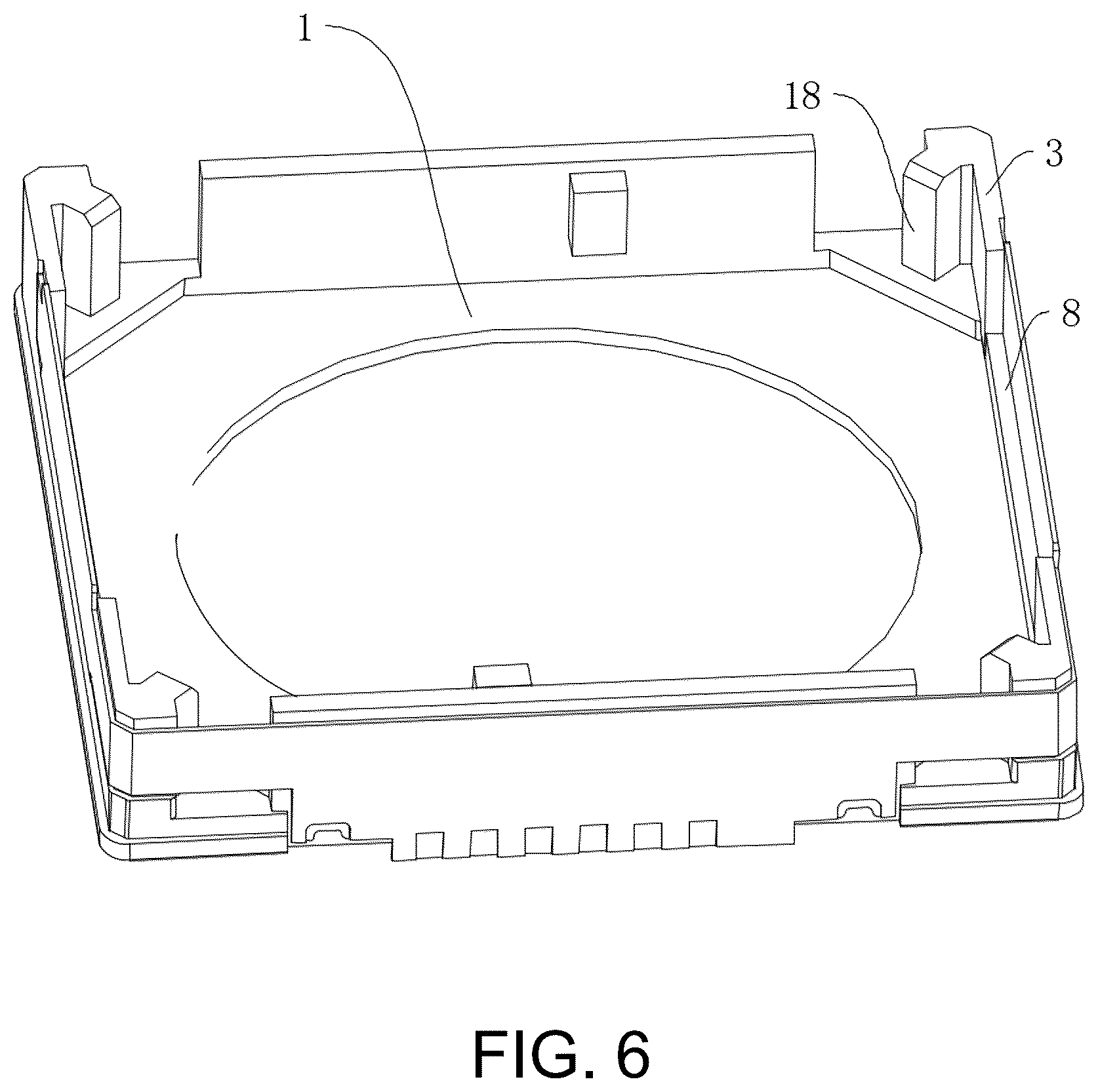 Patent US12105400 Figure 6 – AF motor structure, camera device, and electronic product