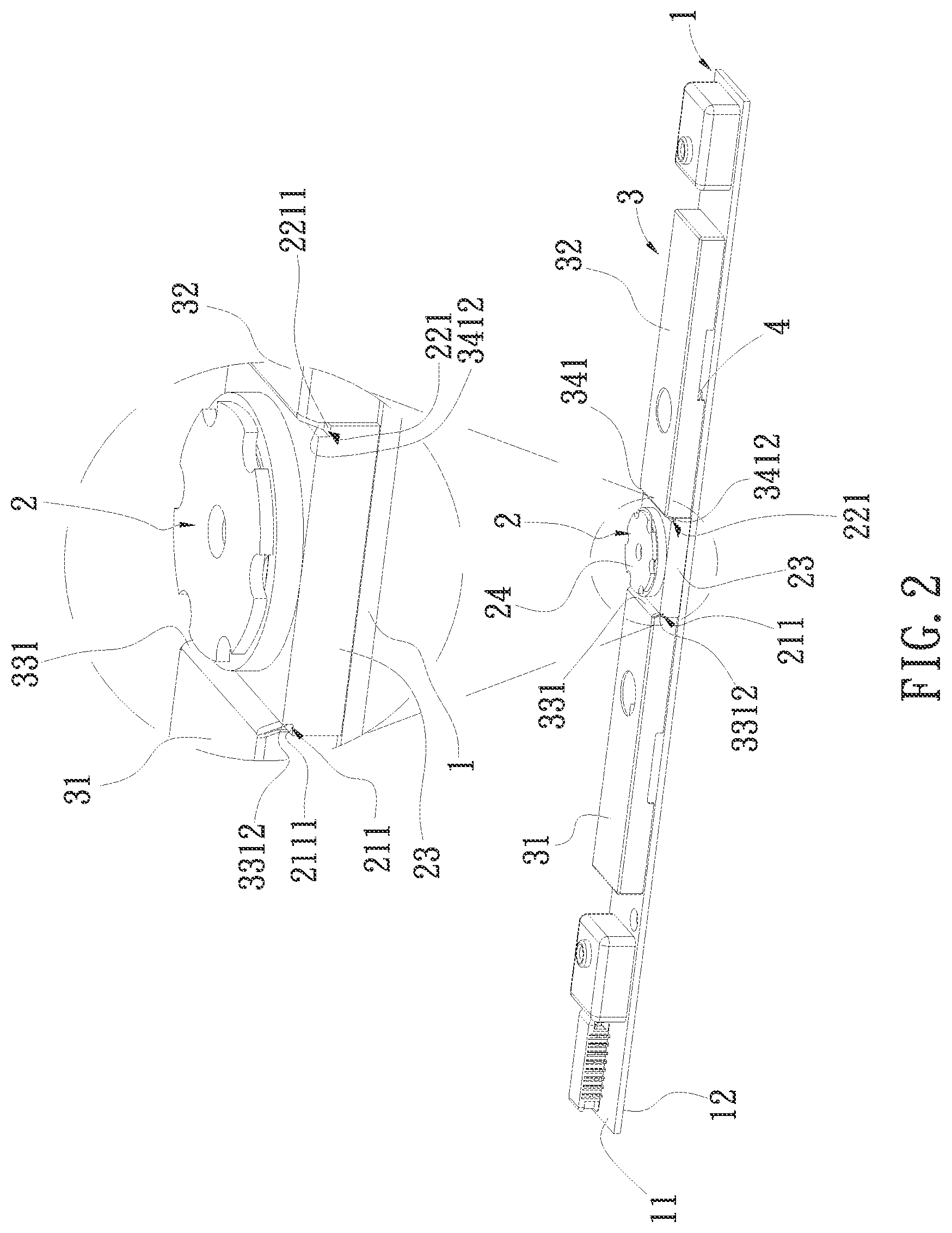 Patent US12105403 Figure 2 – Camera device connection structure