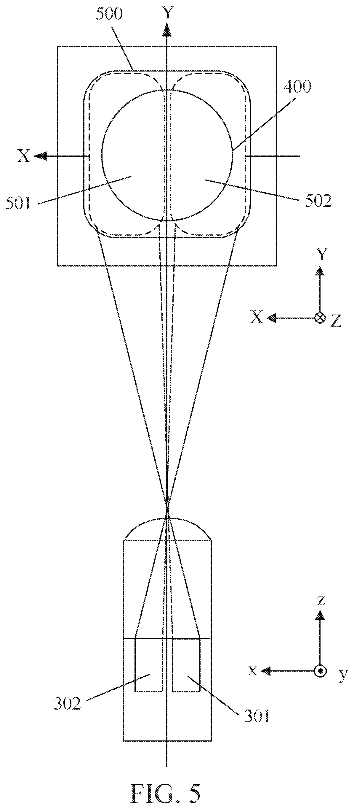 Patent US12105404 Figure 5 – Lens apparatus, image pickup apparatus, control method of lens apparatus, and storage medium