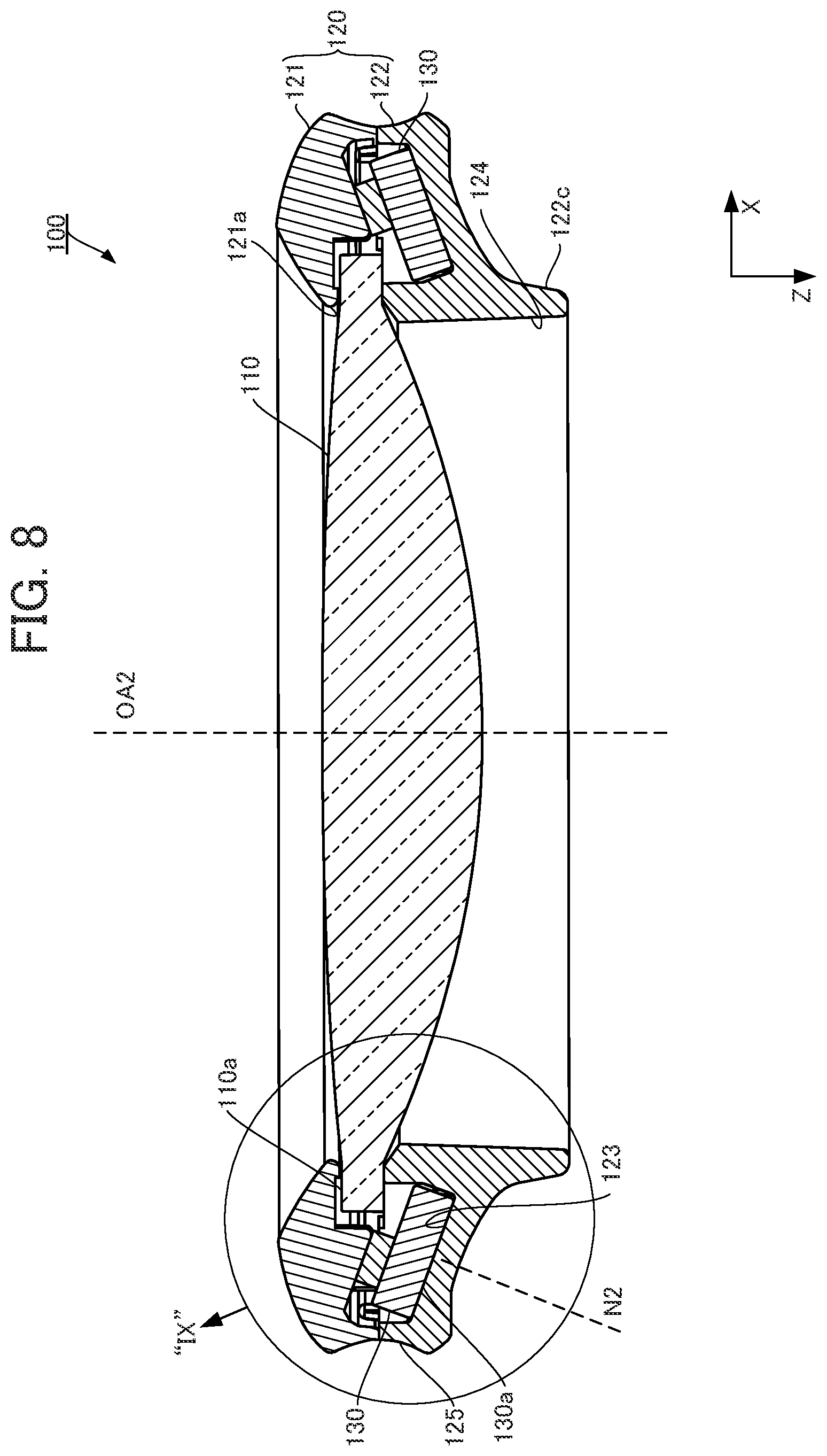 Patent US12105405 Figure 8 – Conversion lens attachment structure, and inspection device