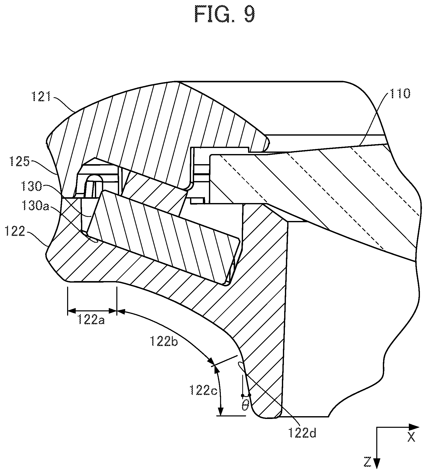 Patent US12105405 Figure 9 – Conversion lens attachment structure, and inspection device