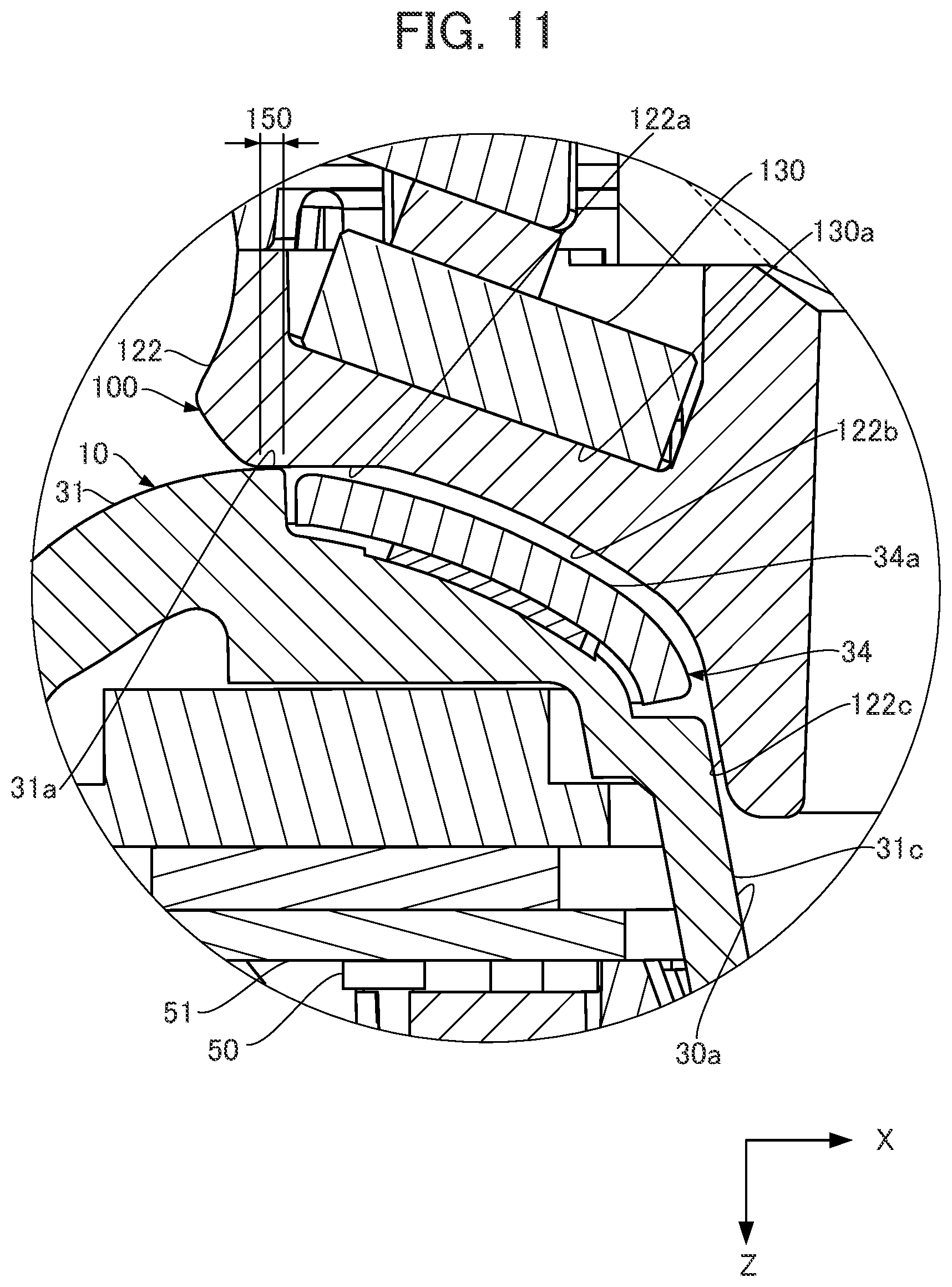 Patent US12105405 Figure 11 – Conversion lens attachment structure, and inspection device
