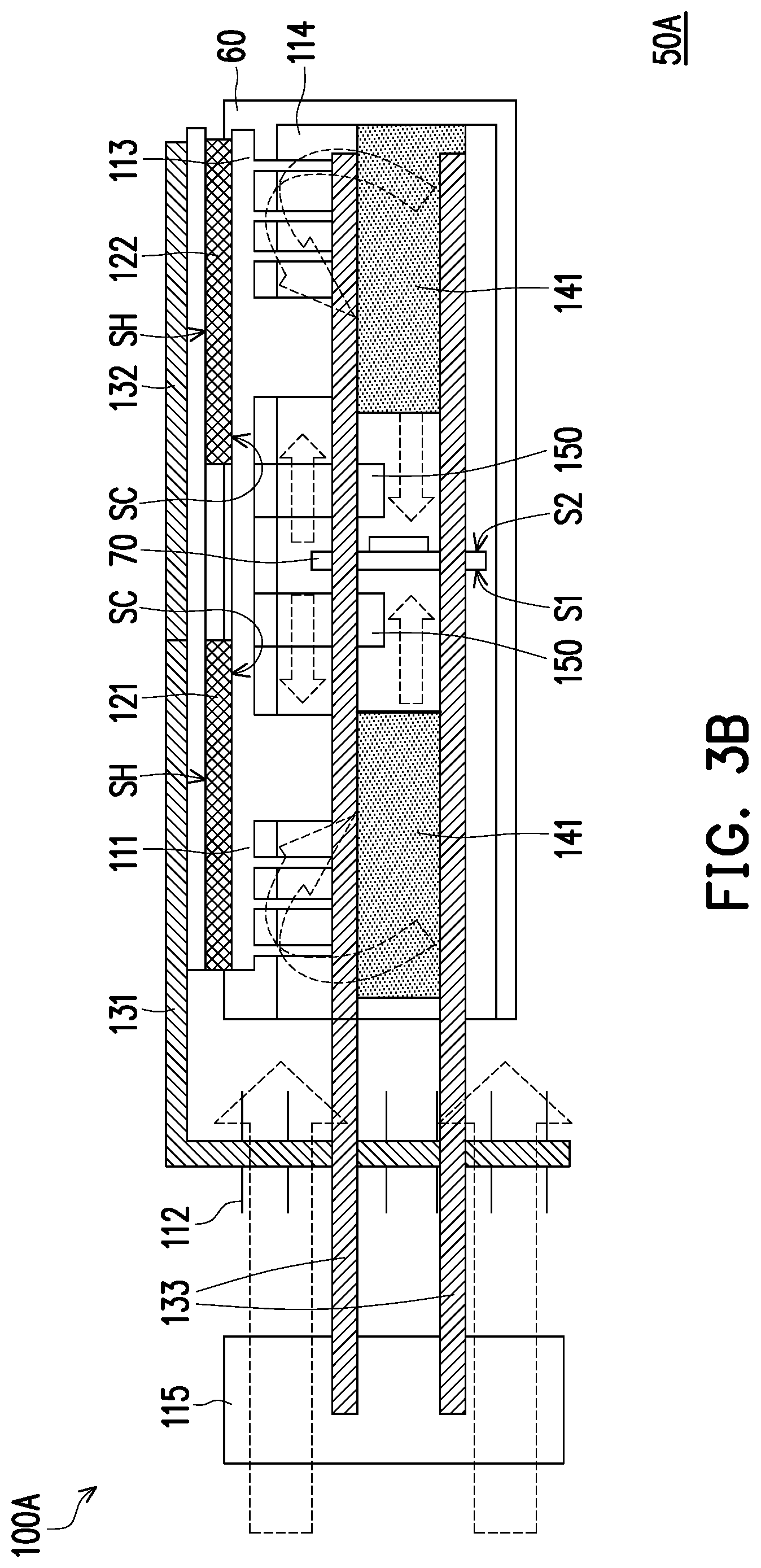 Patent US12105406 Figure 4 – Heat dissipation module and projection device