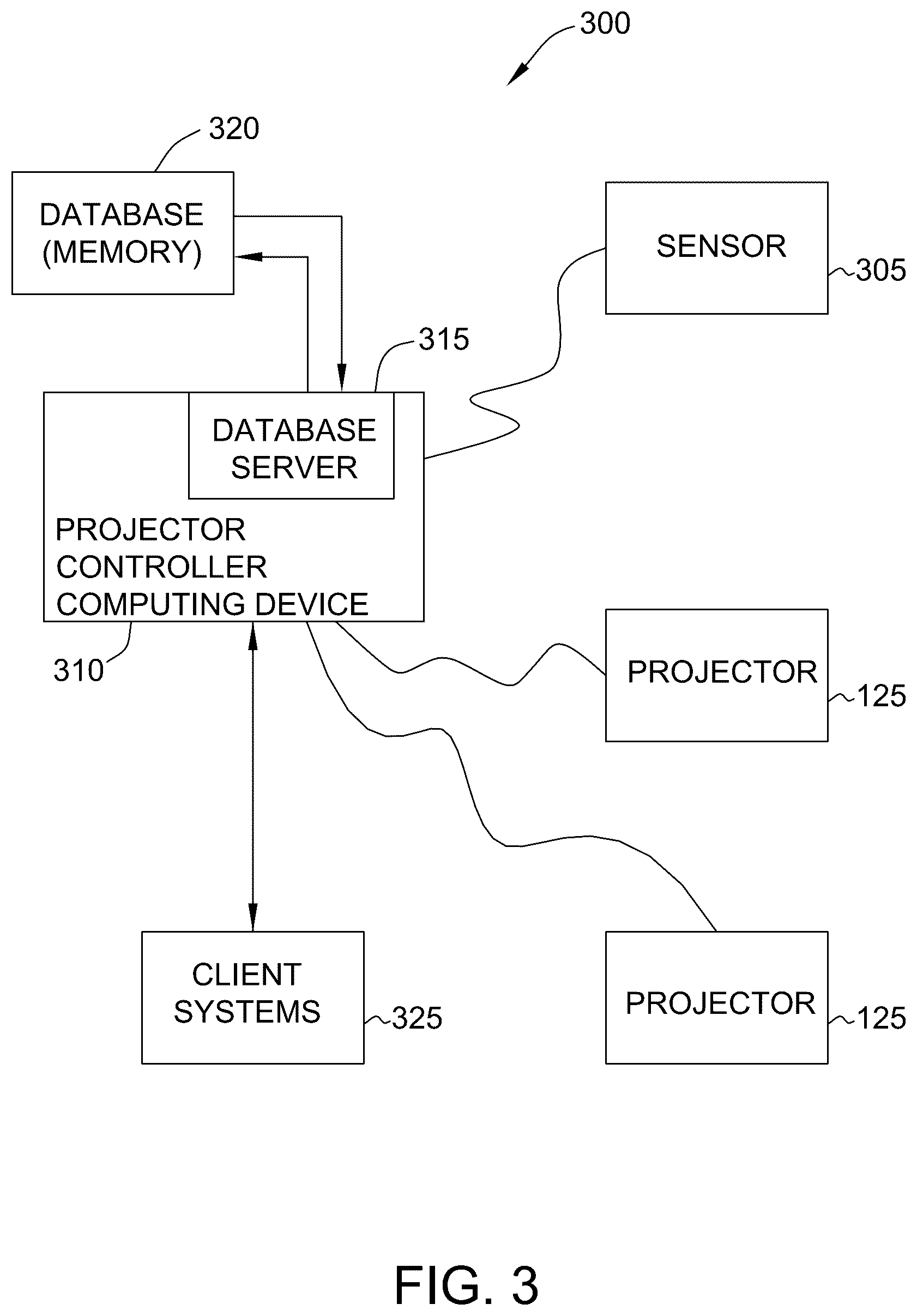 Patent US12105407 Figure 3 – Projection system for baby-changing station translucent displays and methods of operating thereof