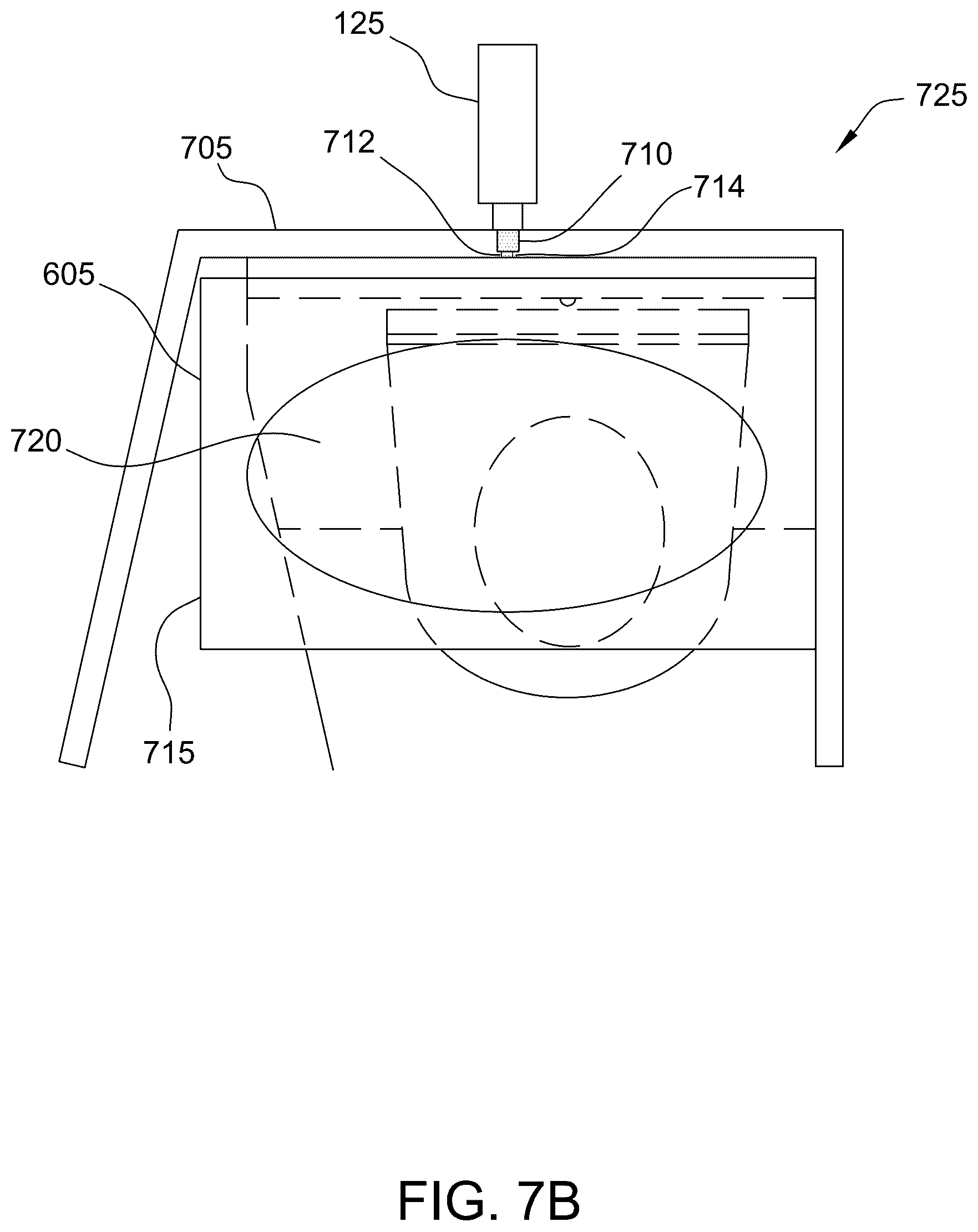 Patent US12105407 Figure 10 – Projection system for baby-changing station translucent displays and methods of operating thereof