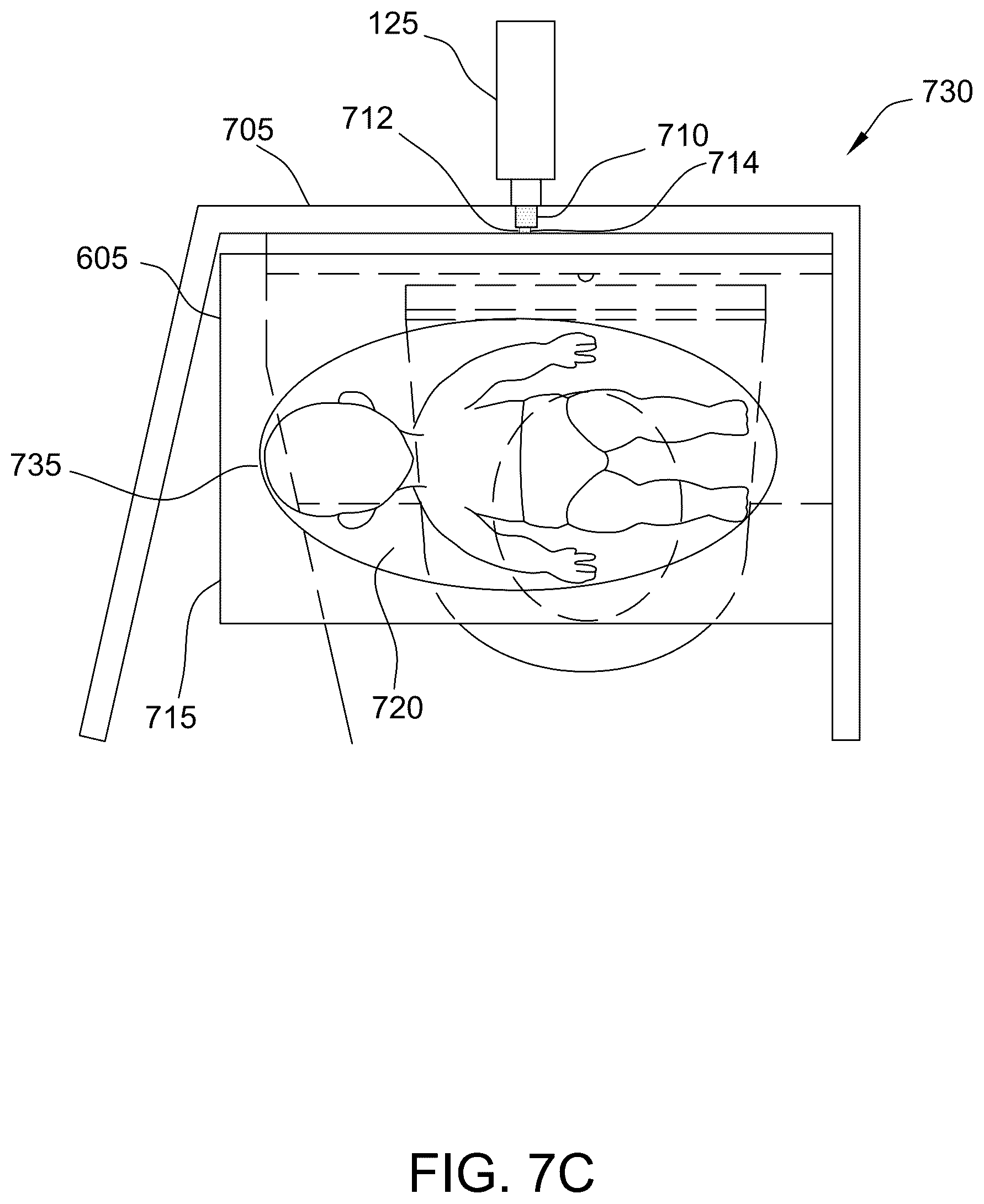 Patent US12105407 Figure 11 – Projection system for baby-changing station translucent displays and methods of operating thereof