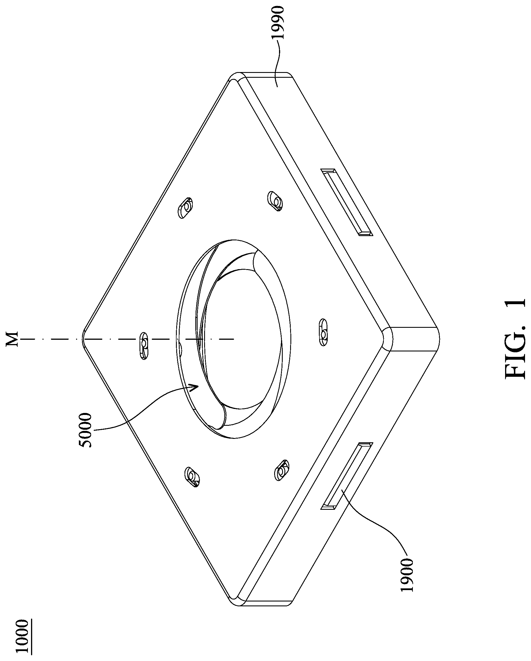 Patent US12105408 Figure 1 – Optical element driving mechanism