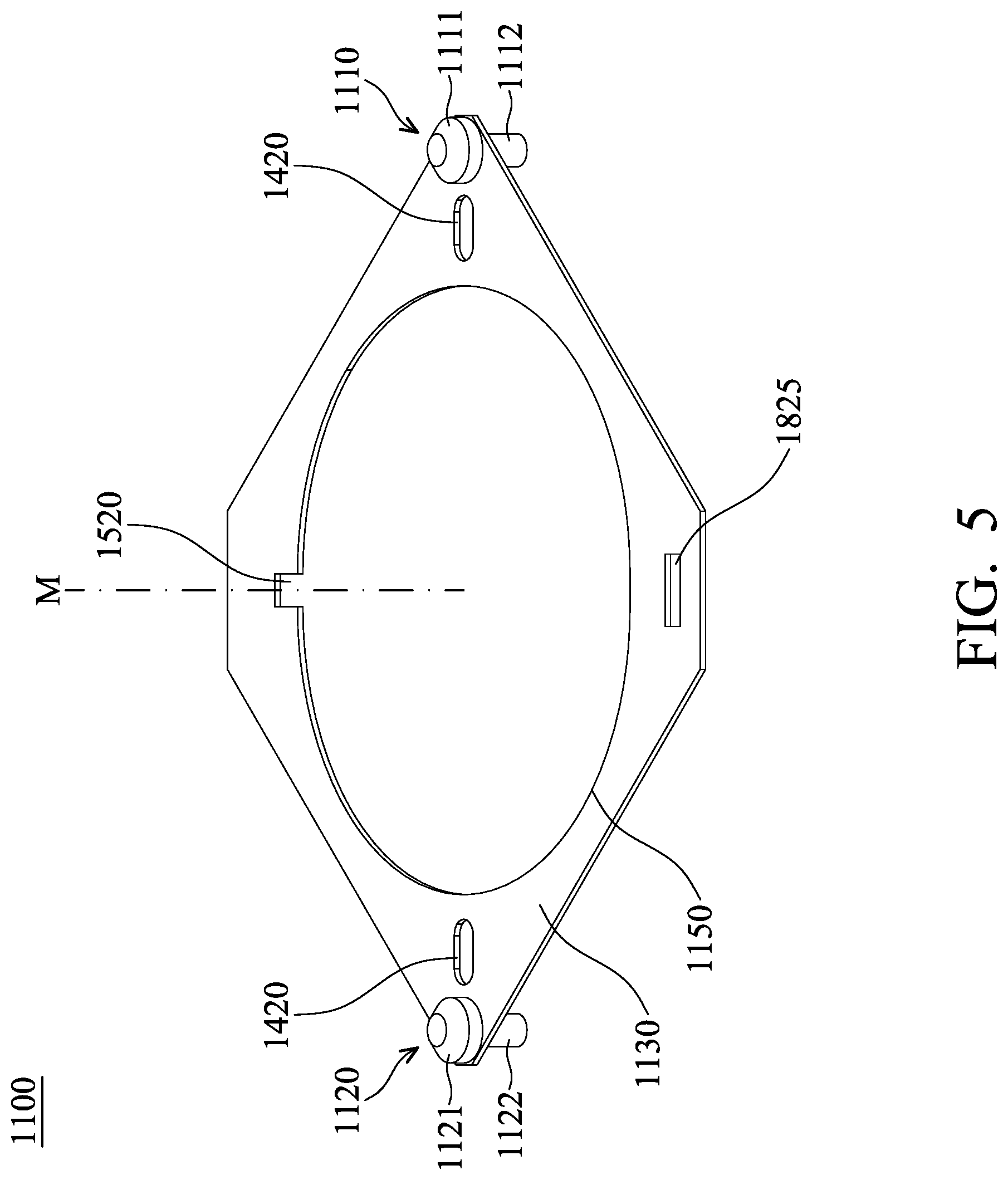 Patent US12105408 Figure 5 – Optical element driving mechanism