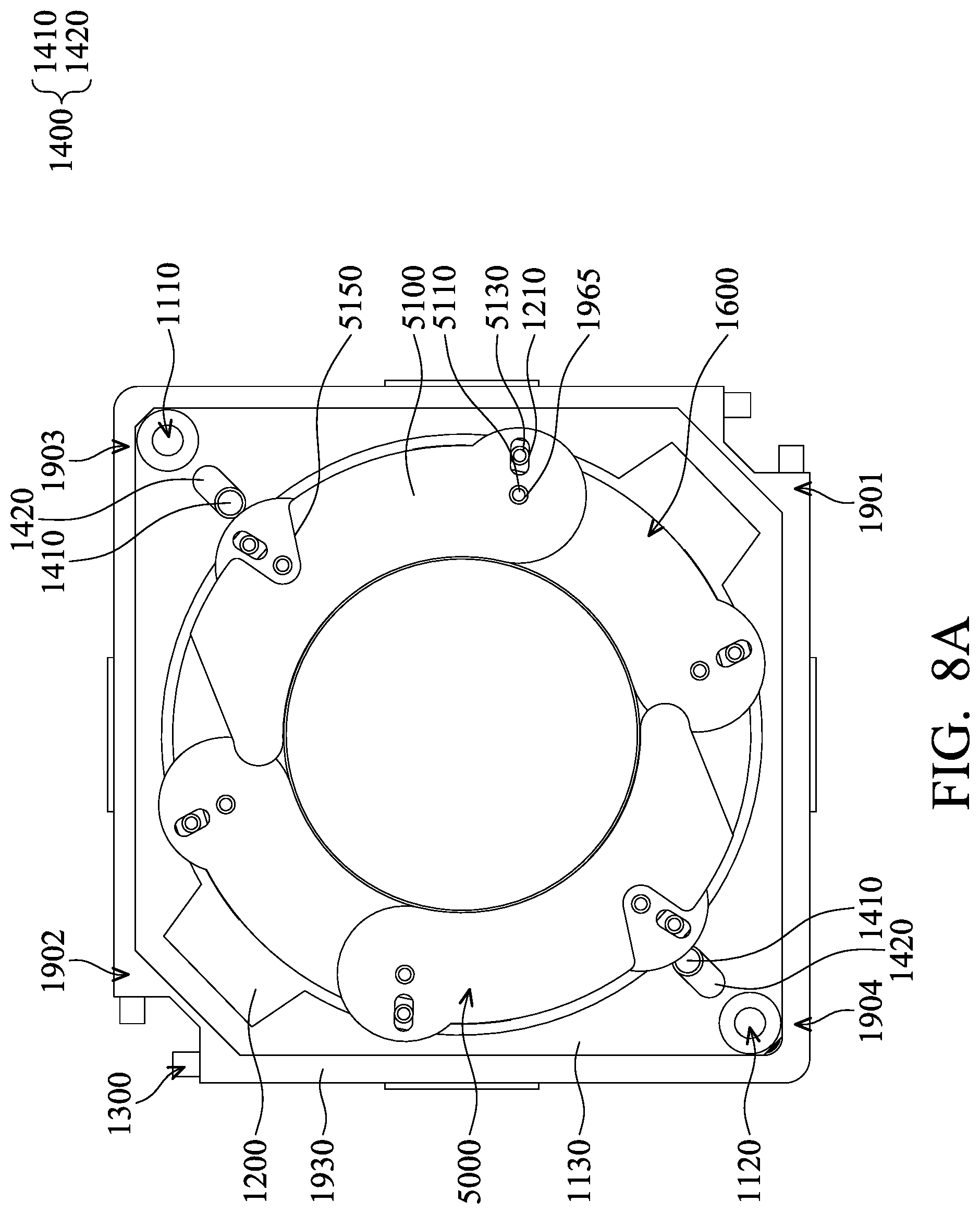 Patent US12105408 Figure 8 – Optical element driving mechanism