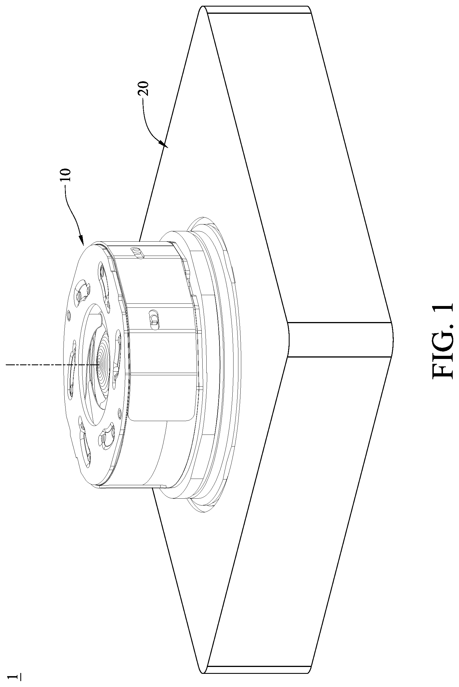 Patent US12105410 Figure 1 – Light pass aperture module, camera module and electronic device