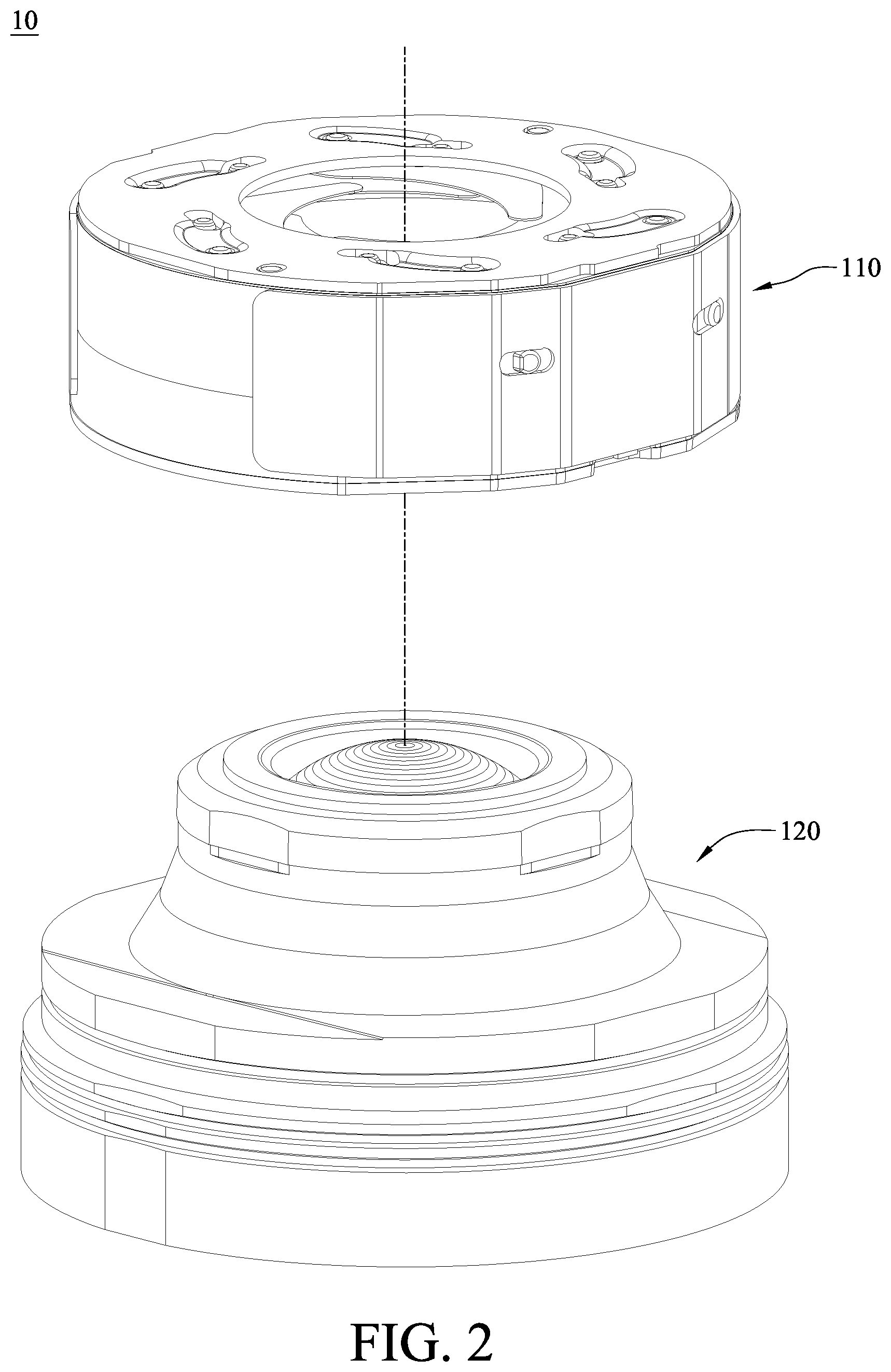 Patent US12105410 Figure 2 – Light pass aperture module, camera module and electronic device