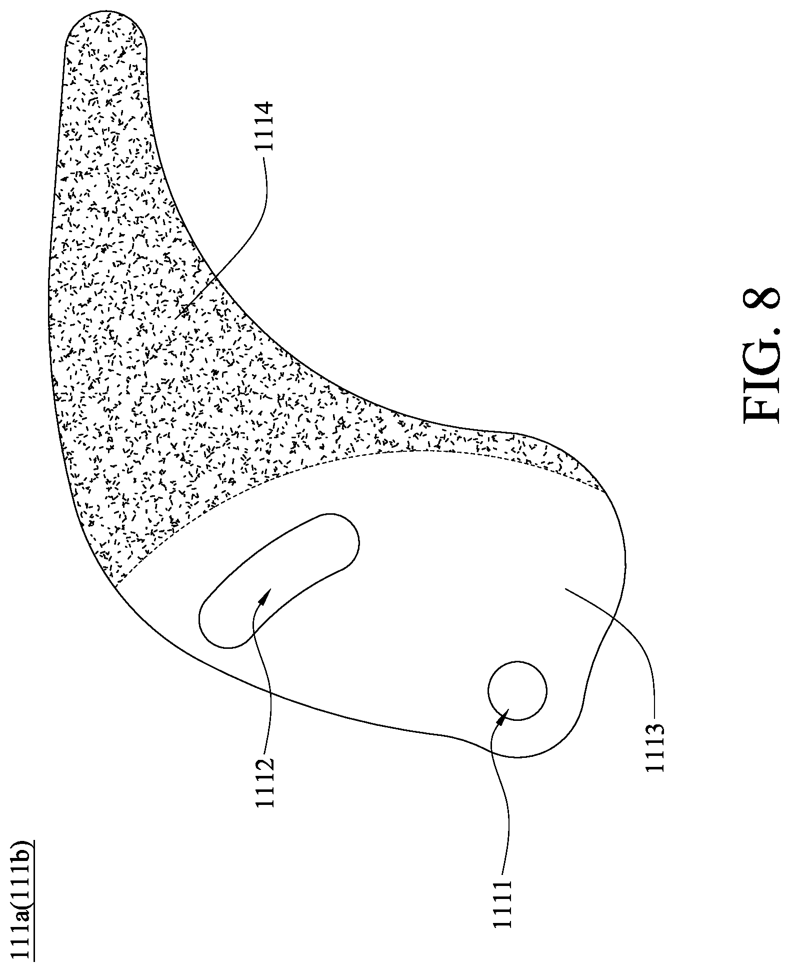Patent US12105410 Figure 8 – Light pass aperture module, camera module and electronic device