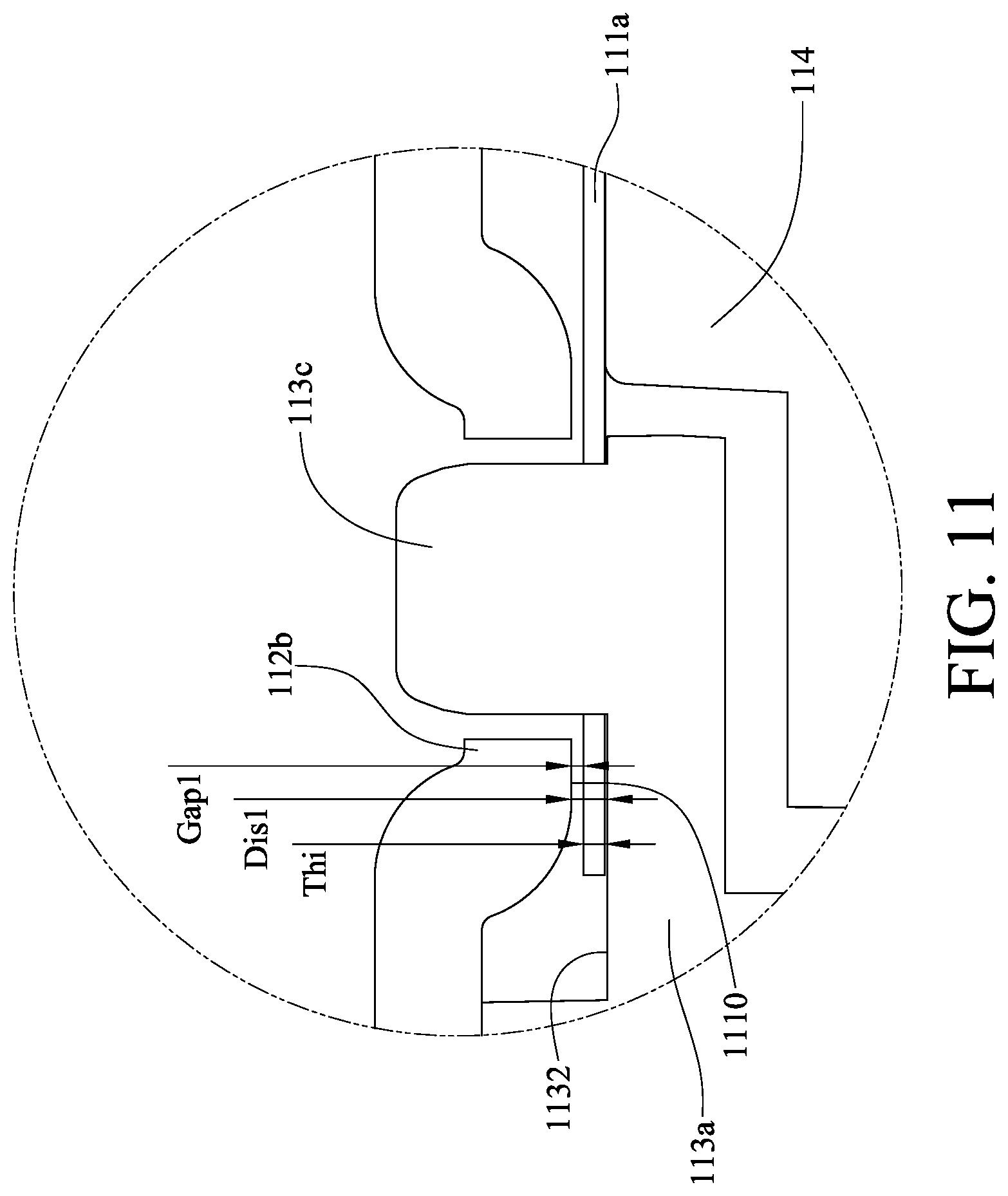 Patent US12105410 Figure 11 – Light pass aperture module, camera module and electronic device