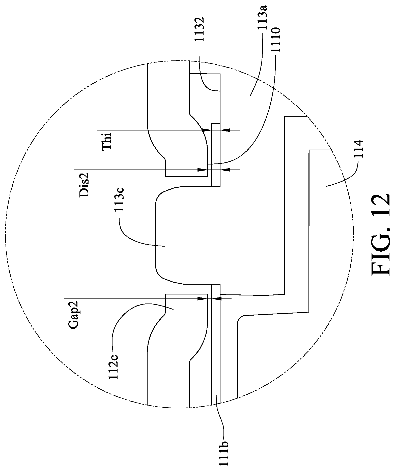 Patent US12105410 Figure 12 – Light pass aperture module, camera module and electronic device