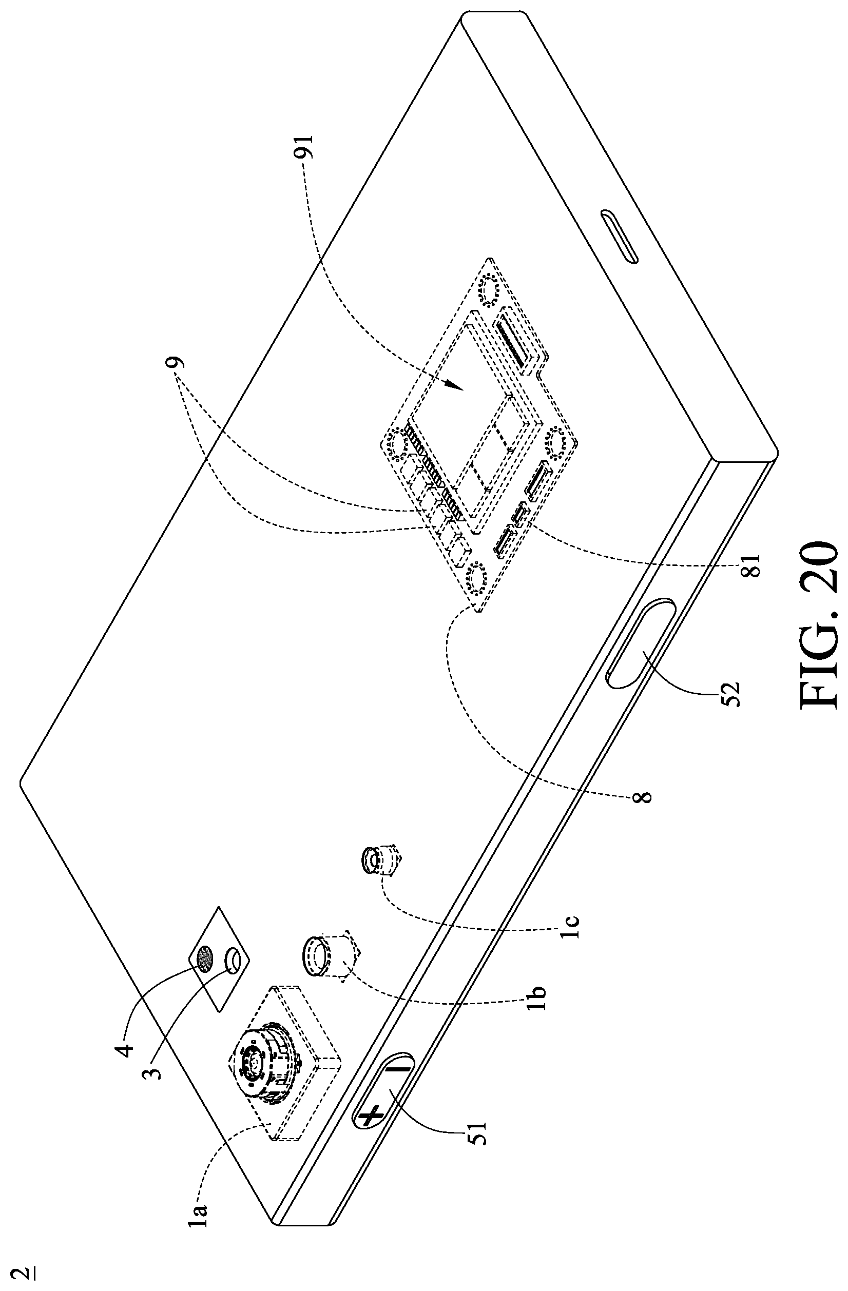 Patent US12105410 Figure 20 – Light pass aperture module, camera module and electronic device